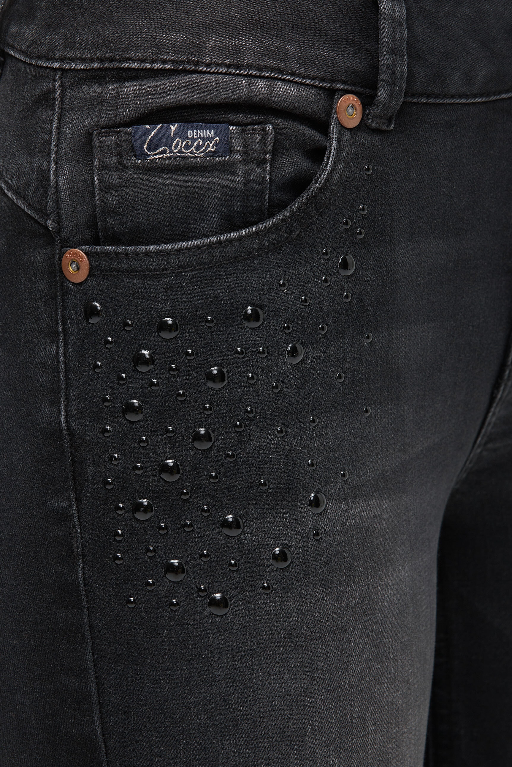 SOCCX Slim-fit-Jeans mit normaler Leibhöhe