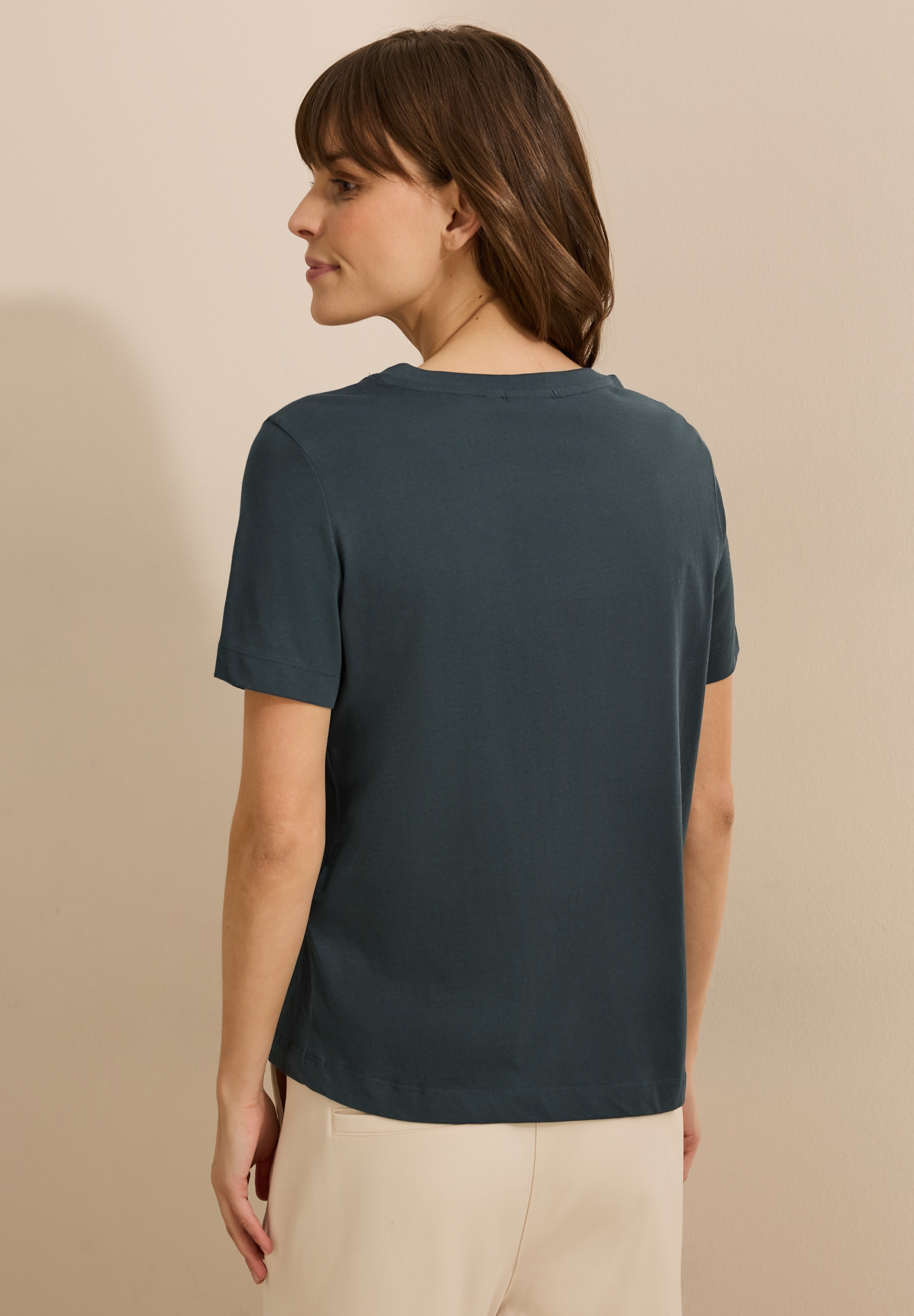 Cecil T-Shirt, mit Schriftzug günstig online kaufen