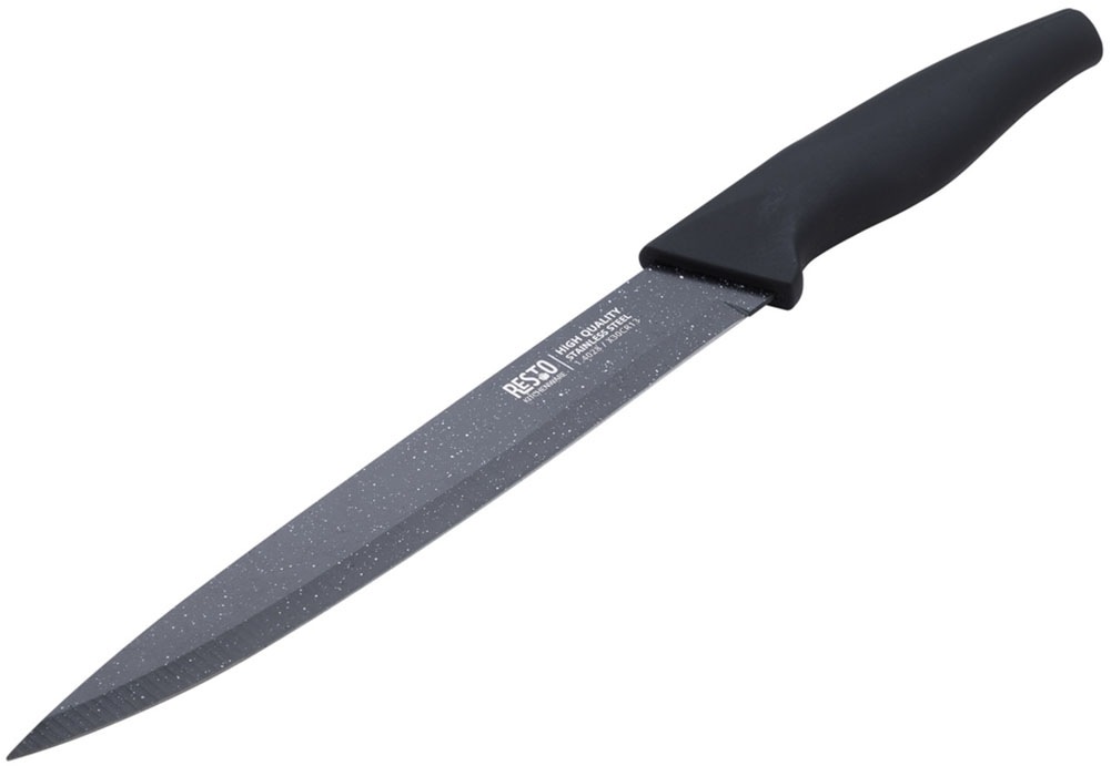 RESTO Kitchenware Messer-Set »Leo, Edelstahlmesser 4-teilig in Magnet-Geschenkbox«, (Set, 4 tlg.), Kochmesser, Tranchiermesser, Universalmesser, Gemüsemesser
