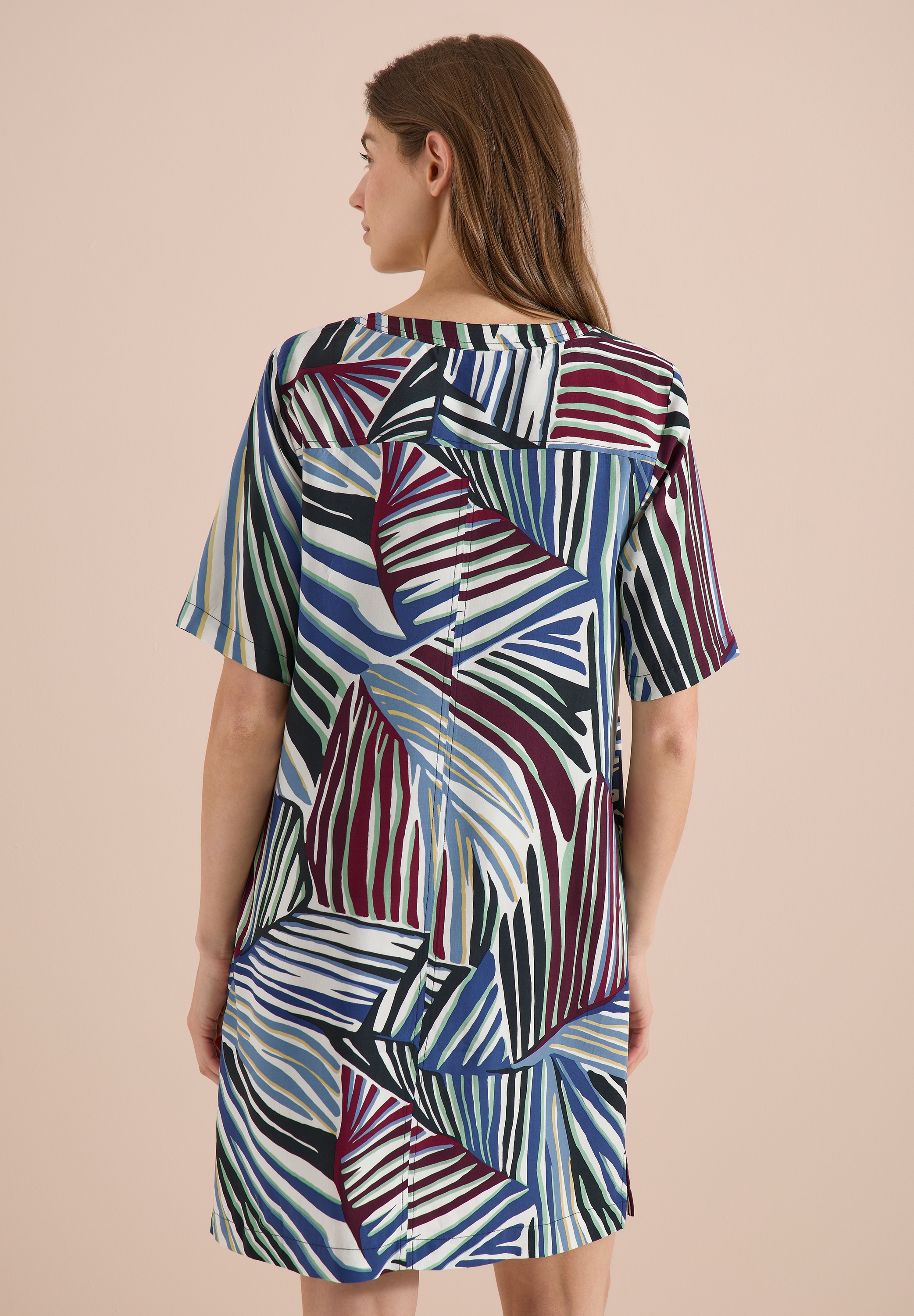 Cecil Sommerkleid Eingrifftaschen aus Viskose