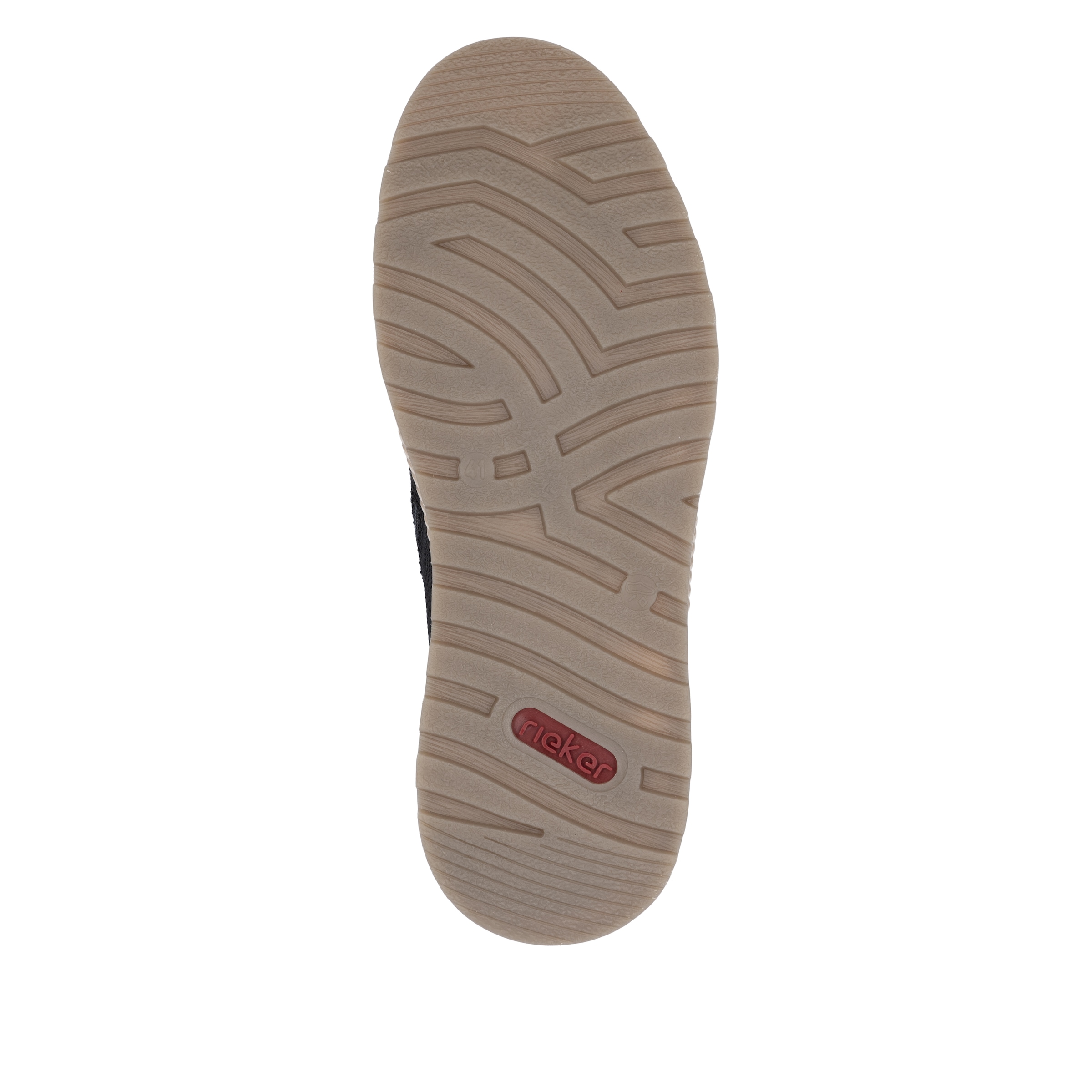 Rieker Sneaker, Schnürschuh, Halbschuh, Outdoorschuh mit gepolstertem Schaftrand