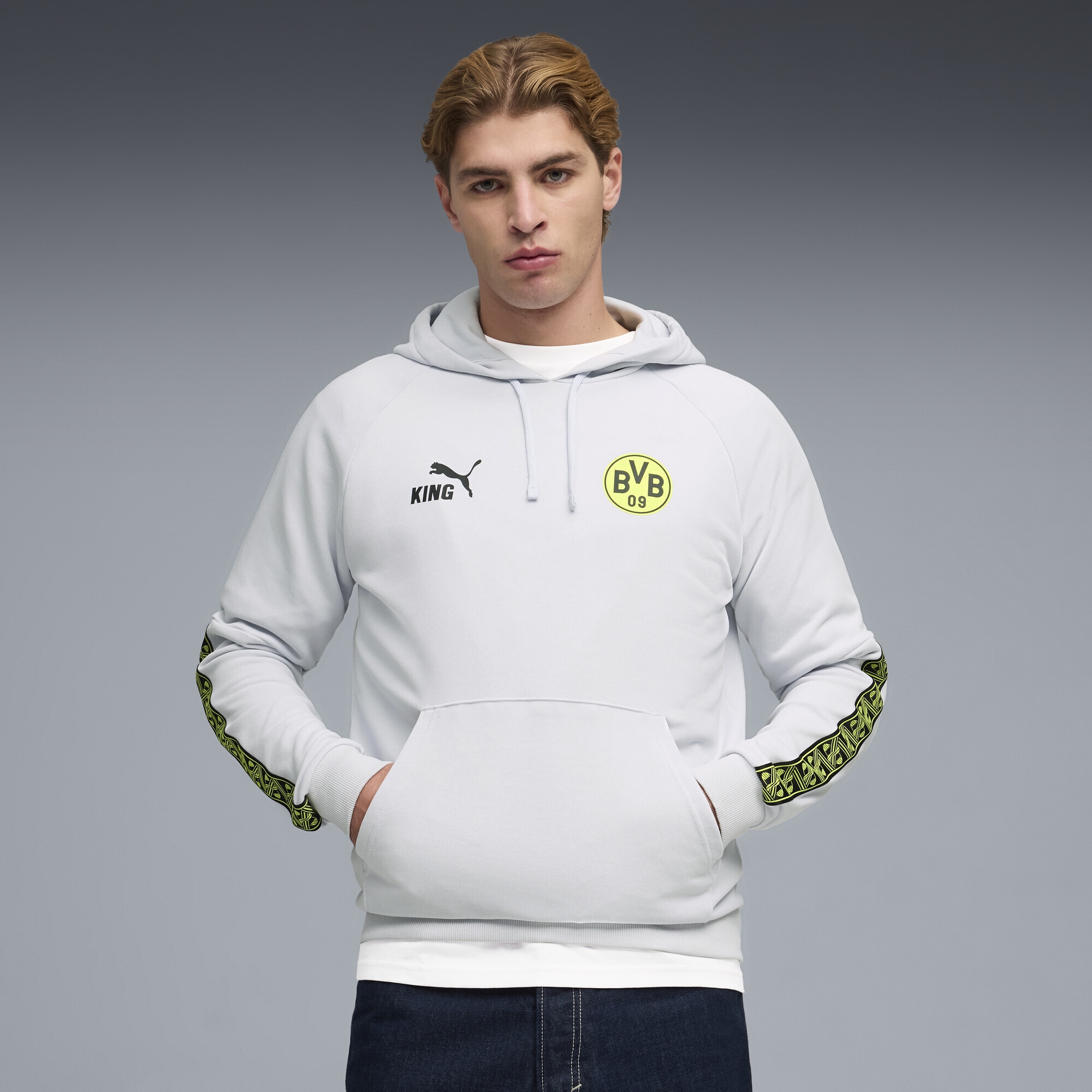 PUMA Hoodie »Borussia Dortmund KING Hoodie Herren«
