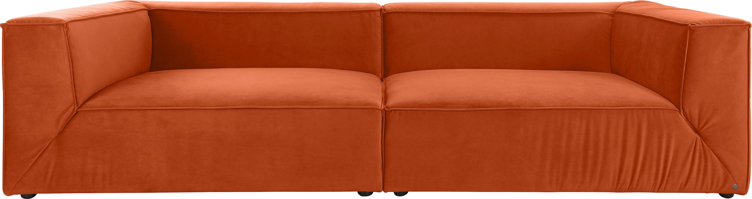 TOM TAILOR HOME Big-Sofa "BIG CUBE", in 2 Breiten, wahlweise mit Sitztiefenverstellung, Tiefe 129 cm