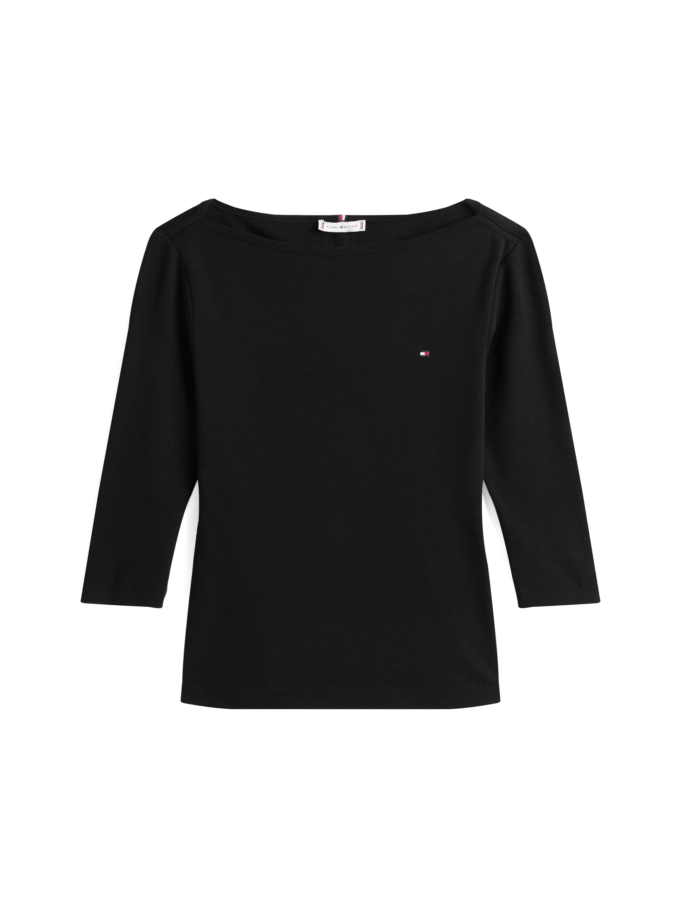 Tommy Hilfiger 3/4-Arm-Shirt »NEW CODY SLIM BOAT-NK 3/4SLV«, mit Logostickerei