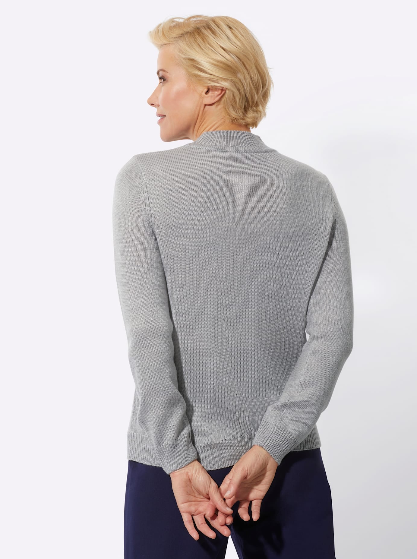 Classic Stehkragenpullover »Pullover«