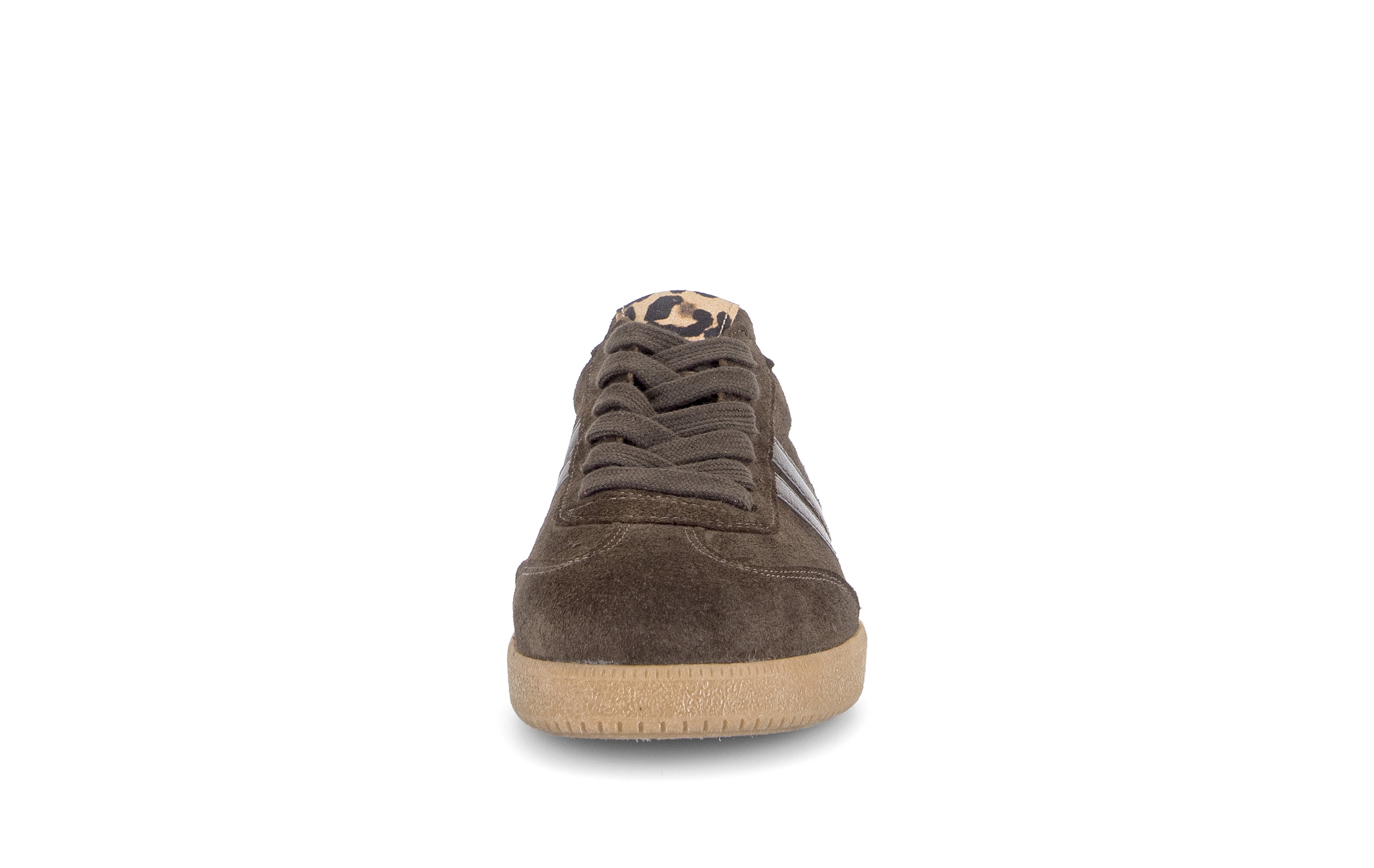 Gabor Sneaker  Freizeitschuh, Halbschuh, Schnürer, Kontrastbesatz in Metallic-Optik