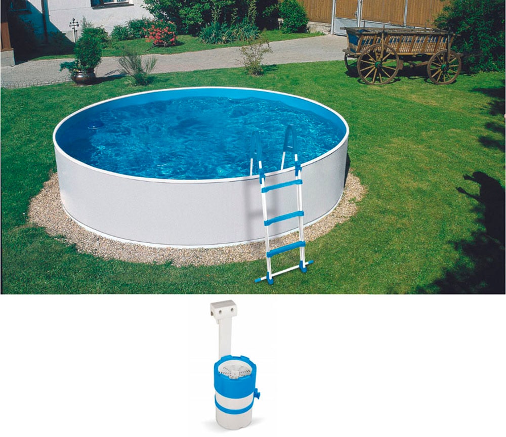 Mountfield Rundpool "Azuro 300", (Set, 4 tlg.), ØxH: 360x90 cm