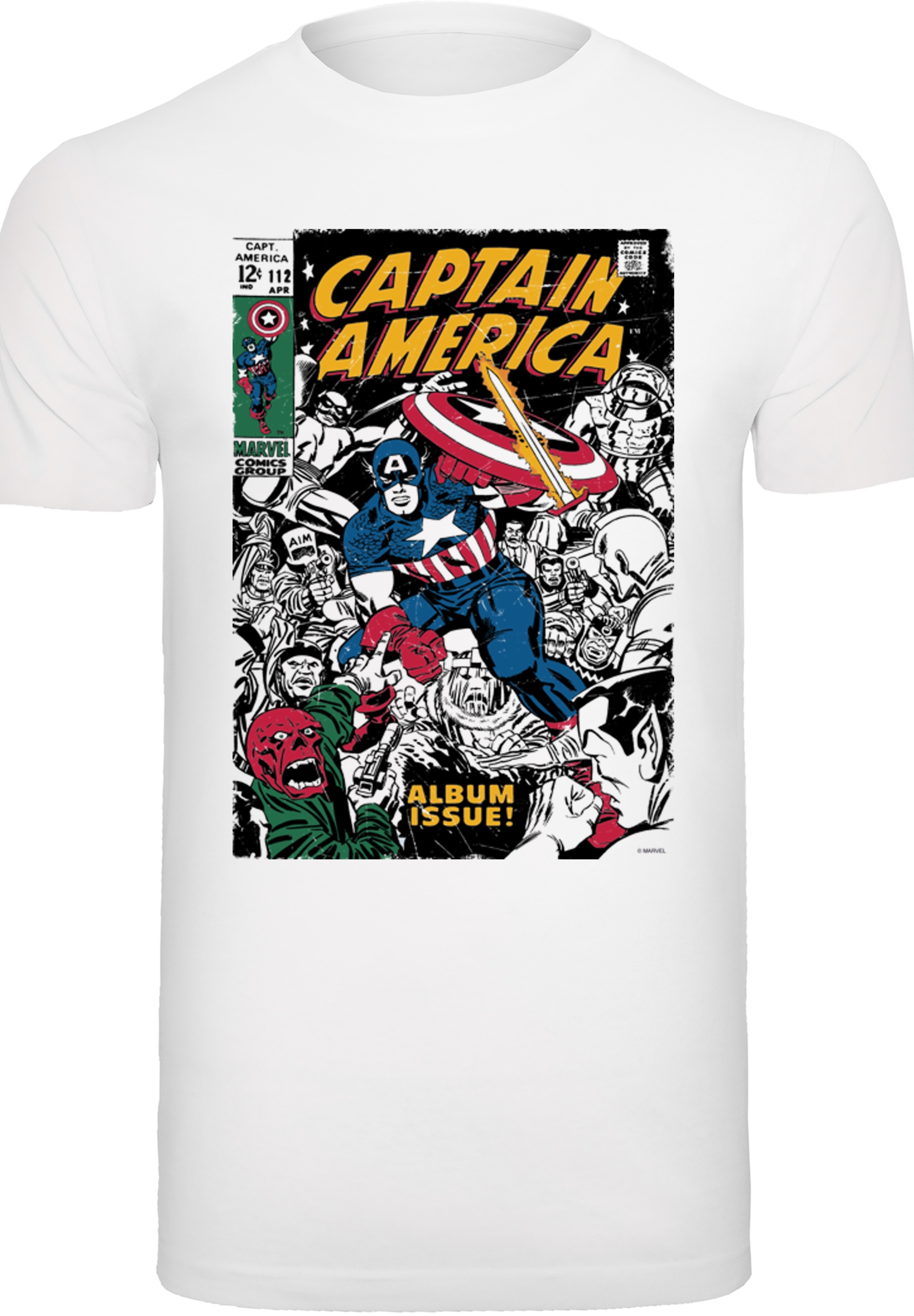 F4NT4STIC T-Shirt "Marvel Superhelden Avengers Iron Man Mono Line", Herren, günstig online kaufen