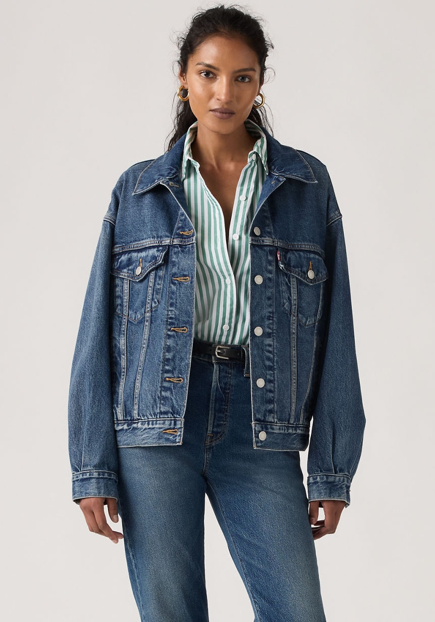Levis Jeansjacke "90S TRUCKER" mit Umlegekragen günstig online kaufen