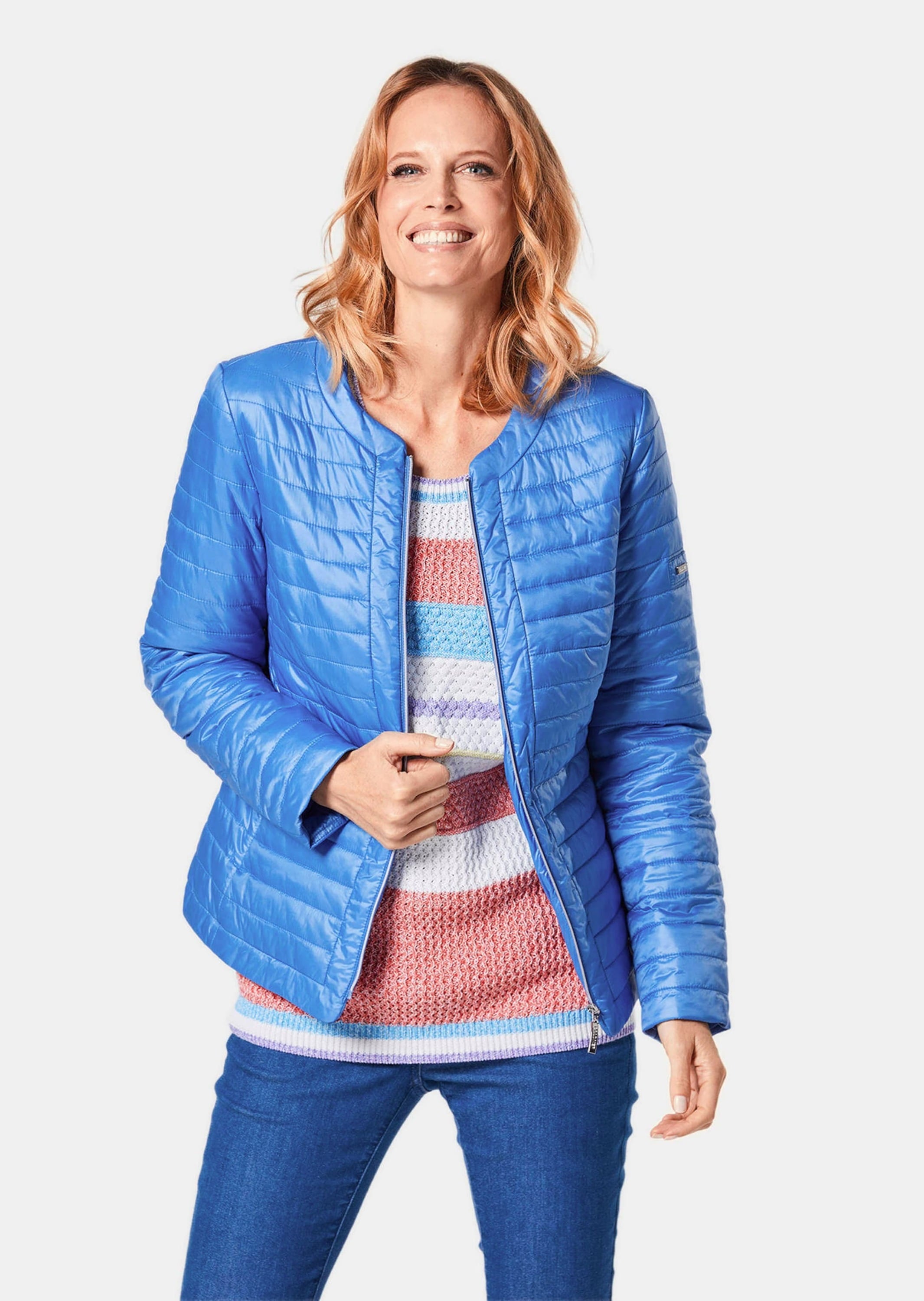 GOLDNER Steppjacke »Outdoorjacke Steppjacke in zart glänzender Qualität«