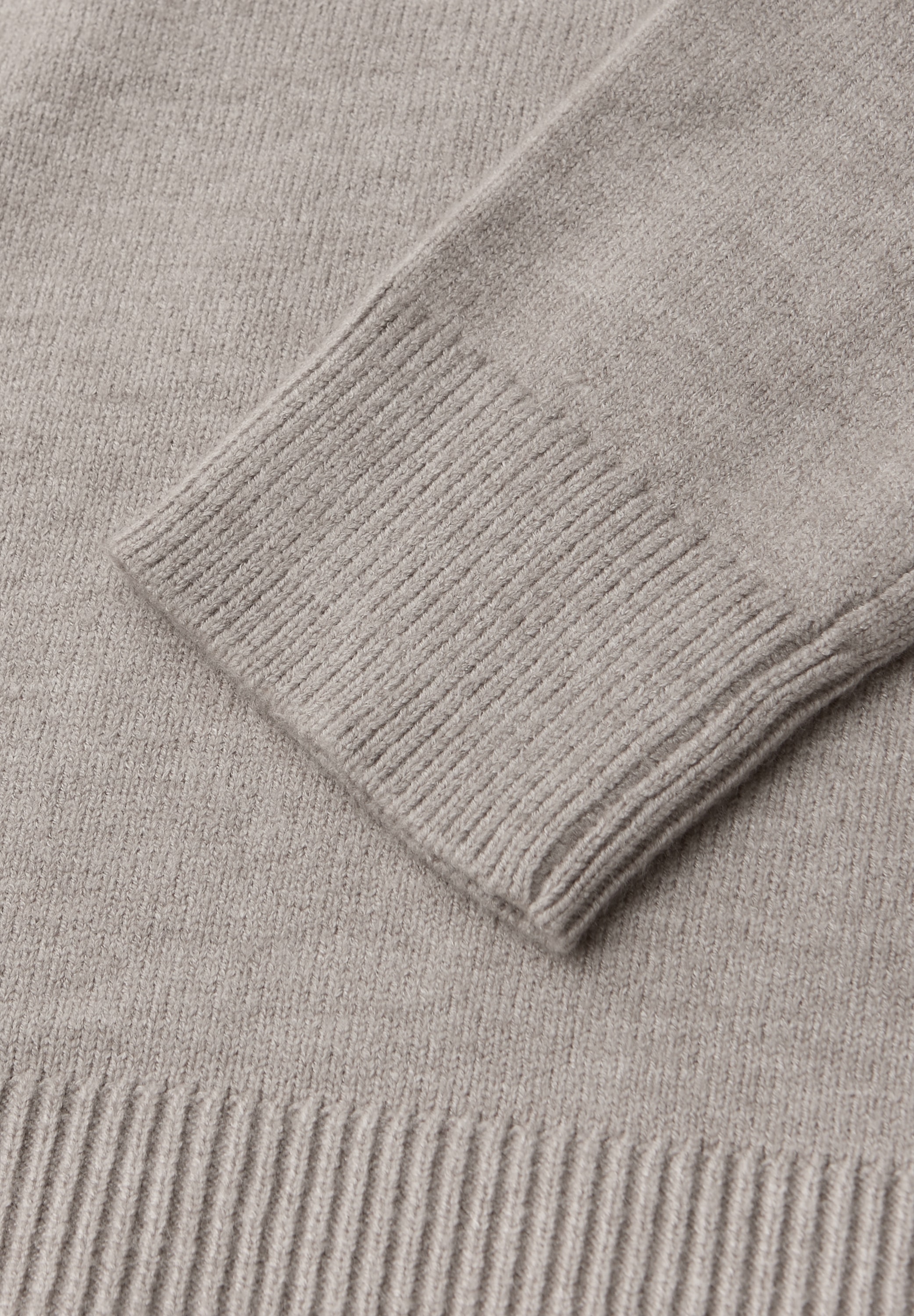 STREET ONE Strickpullover in Unifarbe