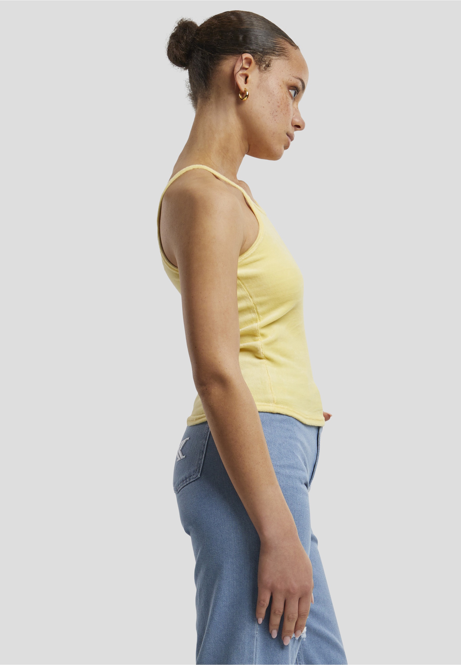 Karl Kani Tanktop »Karl Kani Damen KKWQ22116YLW Small Signature Nicki Top« 1 Stk.