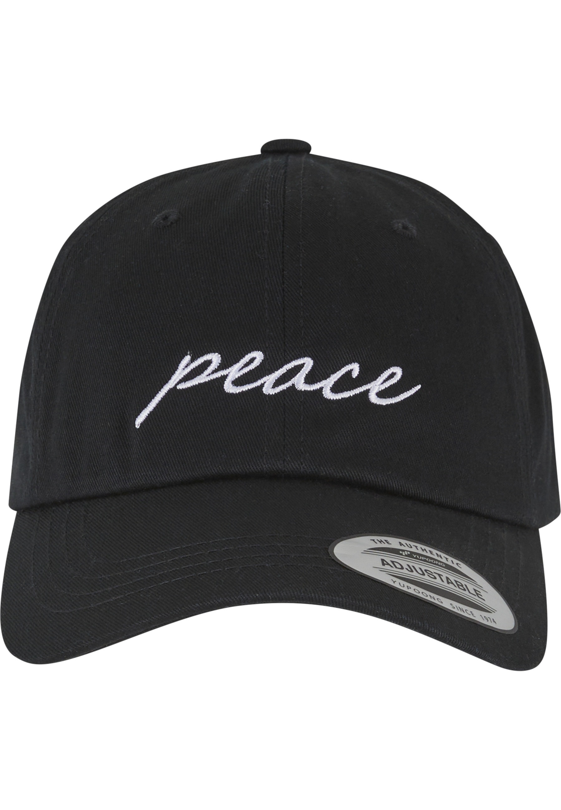 MisterTee Snapback Cap "MisterTee Peace Dad Cap"