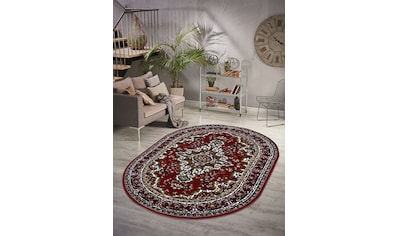 Home affaire Teppich »Oriental«, oval, 7 mm Höhe, Orient-Optik, mit Bordüre, Teppich... kaufen