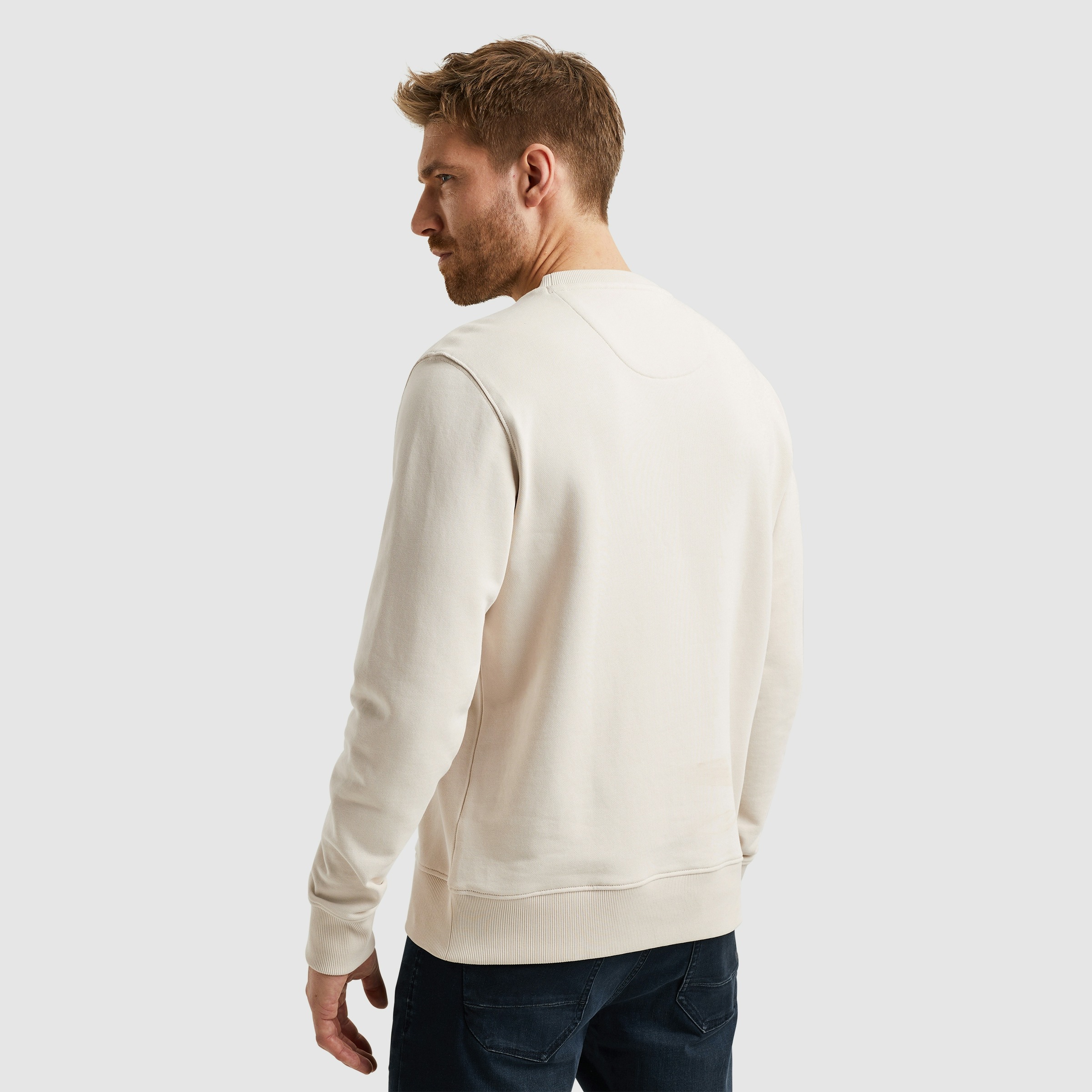 PME LEGEND Sweatshirt »Crewneck soft terry with logo«, mit Logo Stickerei