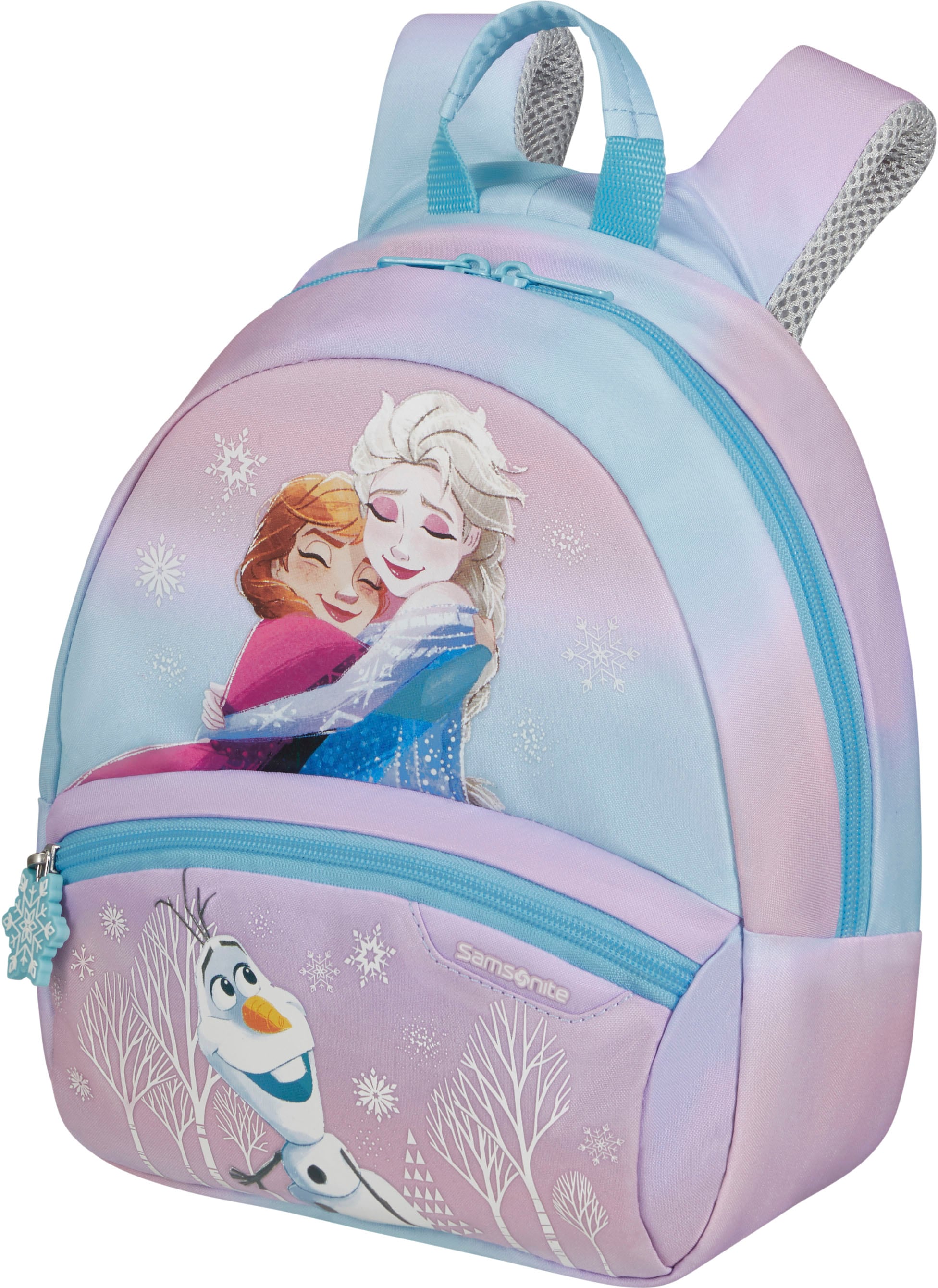 Samsonite Kinderrucksack "Disney Ultimate 2.0, S, Frozen", reflektierende Details, Kindergartenrucksack Kinderfreizeitru