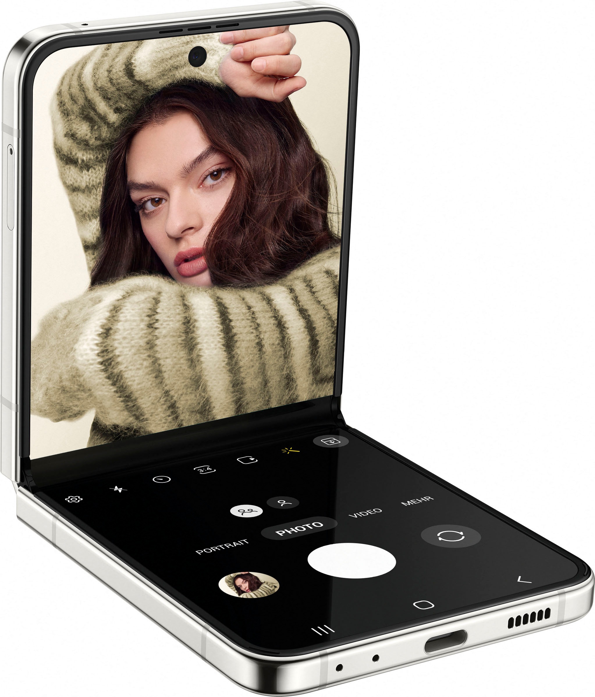 SAMSUNG Galaxy Z Flip5, 256 GB, Cream
