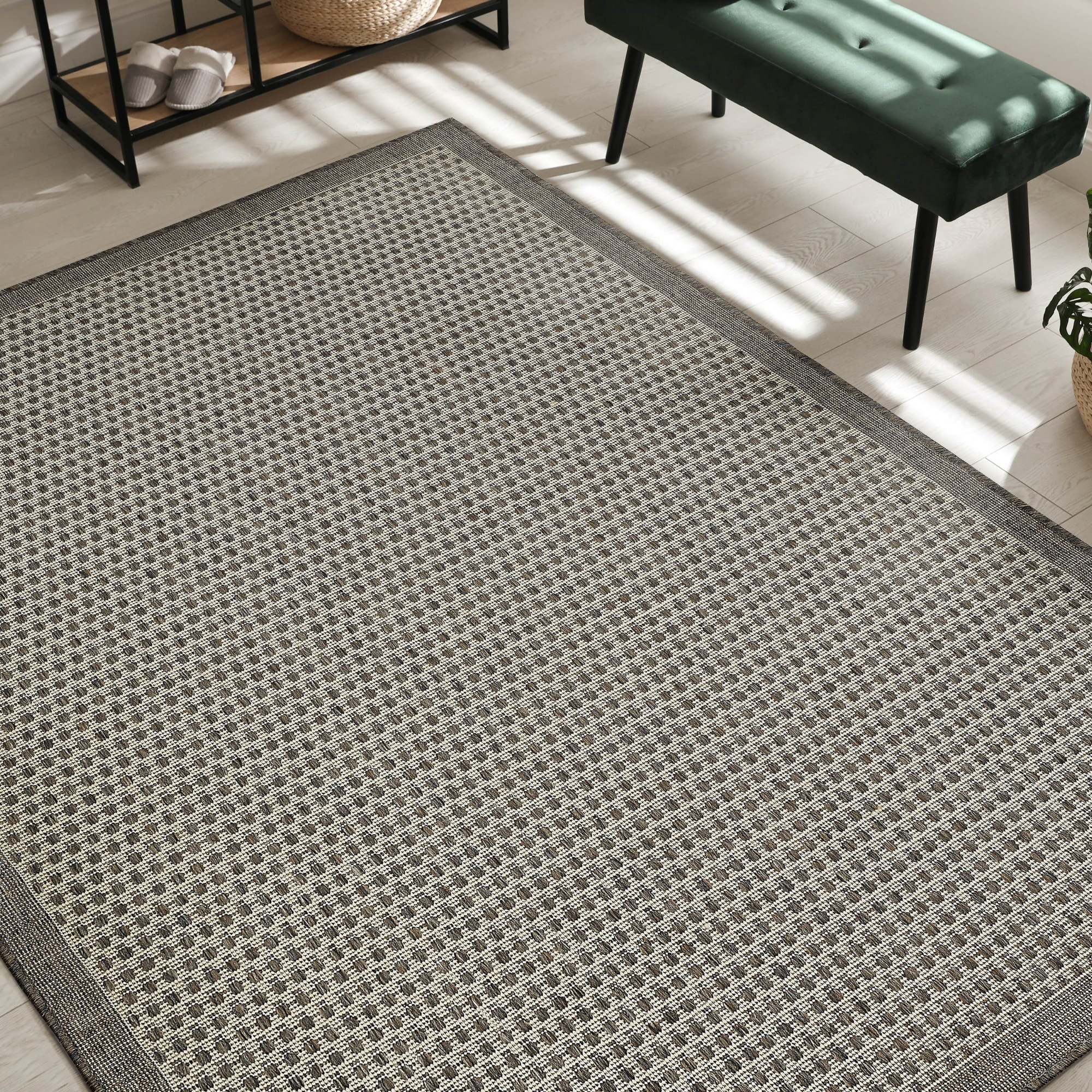 Andiamo Teppich "Savannah" rechteckig 4 mm Höhe Flachgewebe, In- und Outdoo günstig online kaufen