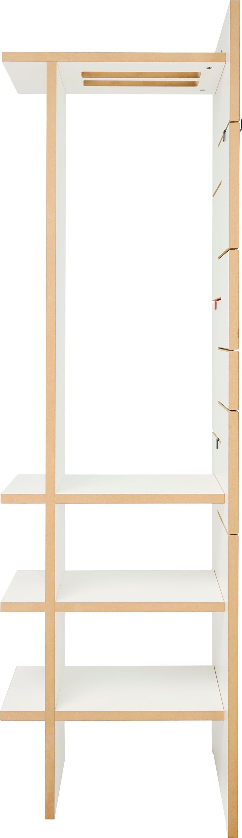 Tojo Garderobe »angeber 500 + 800«, kann frei oder an der Wand stehen, Breite/Höhe: 50/180 cm