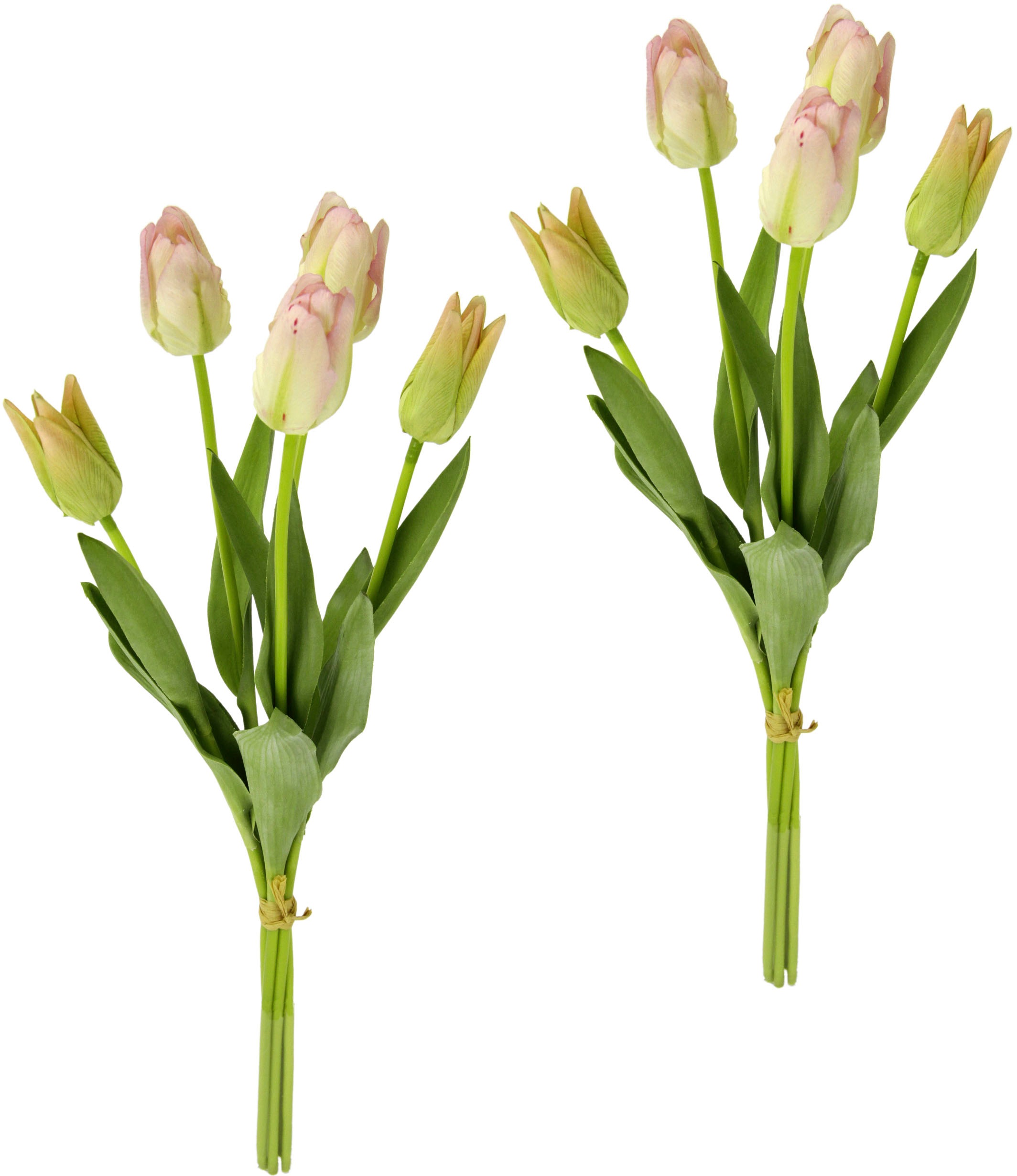 I.GE.A. Kunstblume "Tulpenbund", Real-Touch, 2er Set