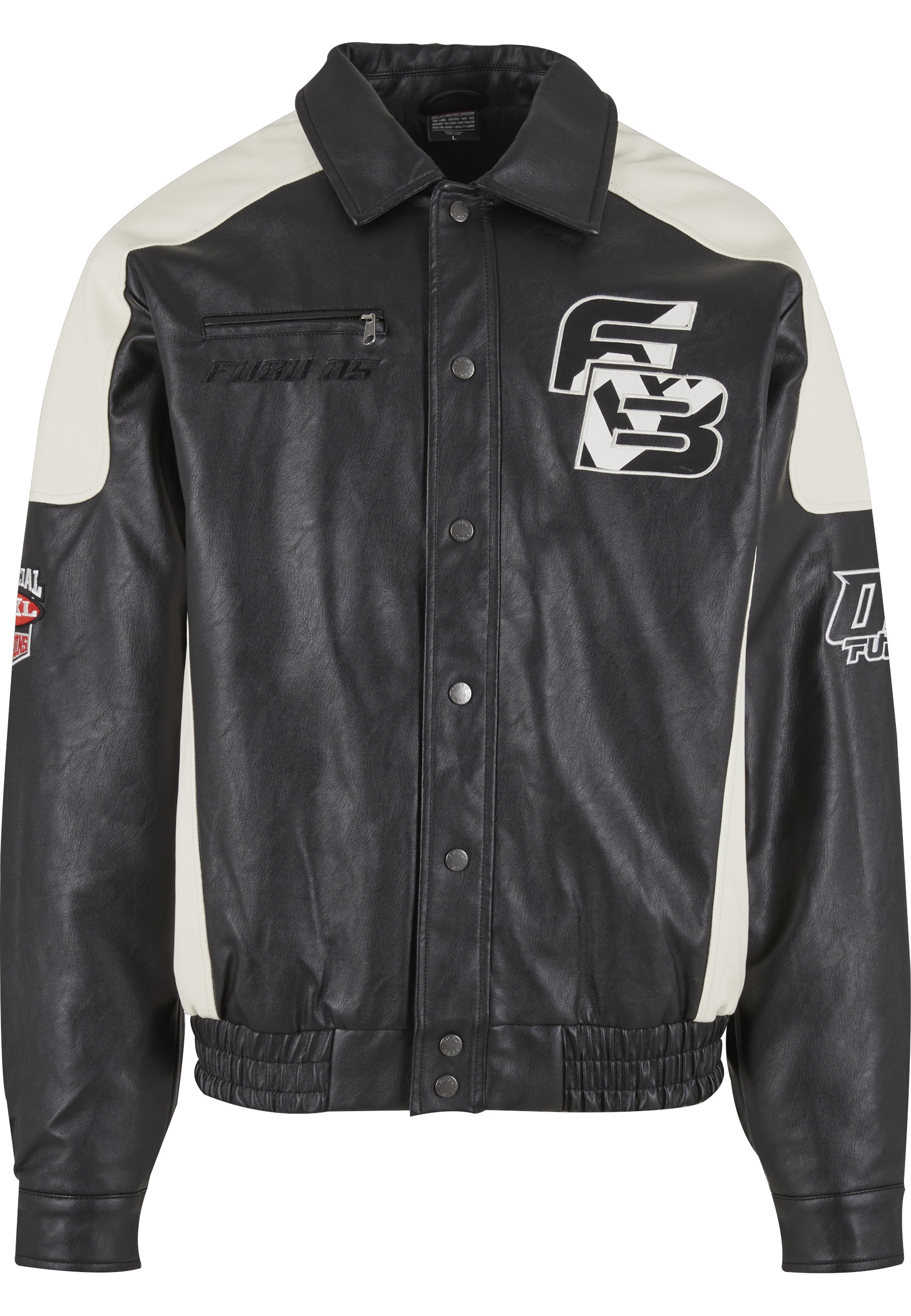 Fubu Collegejacke "Fubu FM243-001-1 Fubu Corporate Jacket" 1 Stk. tlg. ohne Kapuze