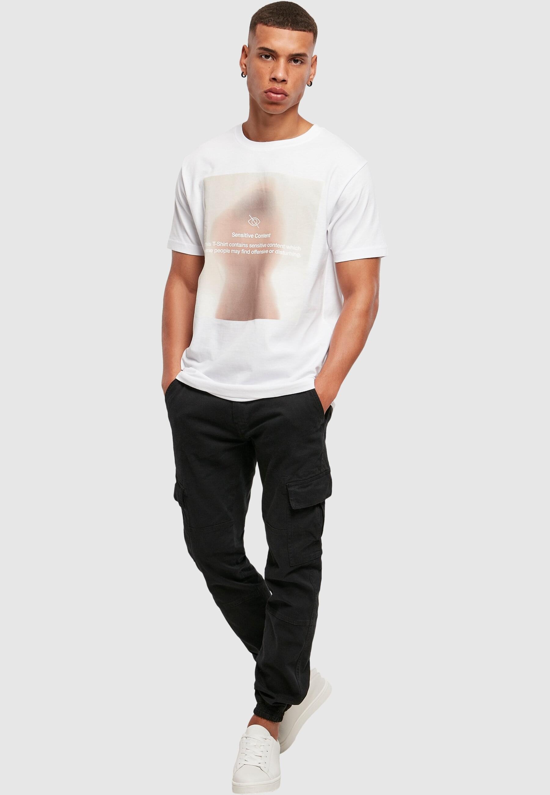 MisterTee T-Shirt »MisterTee Herren Sensitive Content Tee«