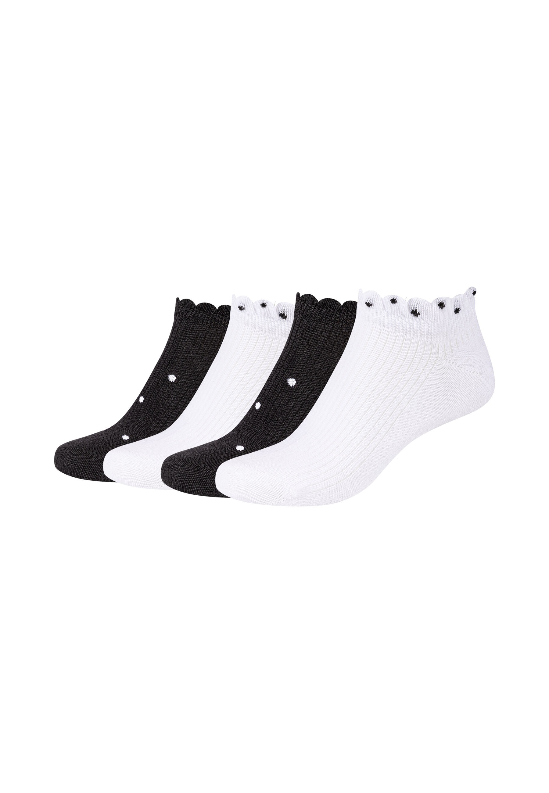 Camano Sneakersocken "Sneakersocken ca-soft mini dots 4er Pack" 4er Pack Ex günstig online kaufen