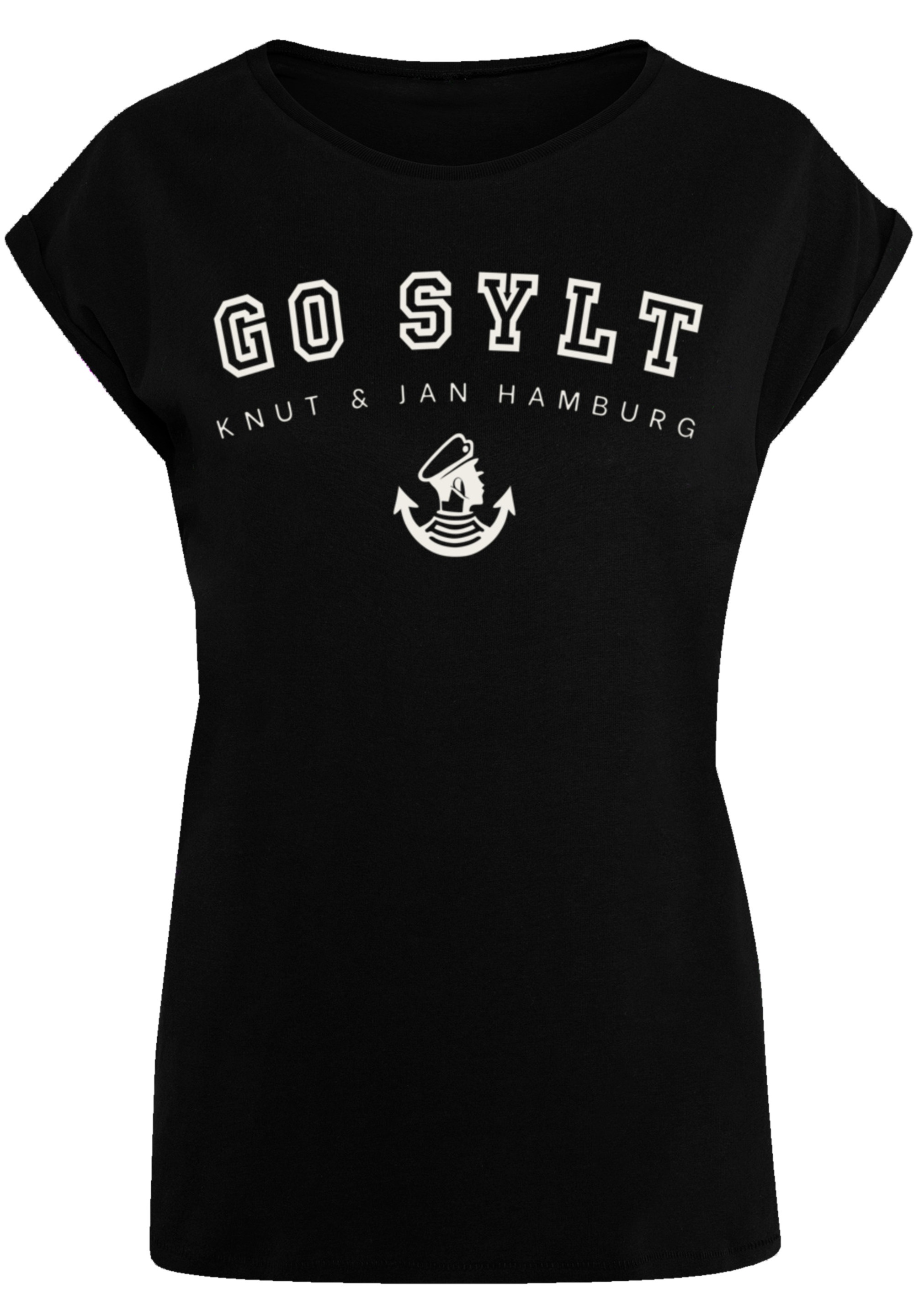 F4NT4STIC T-Shirt "Go Sylt Knut & Jan Hamburg", Print günstig online kaufen