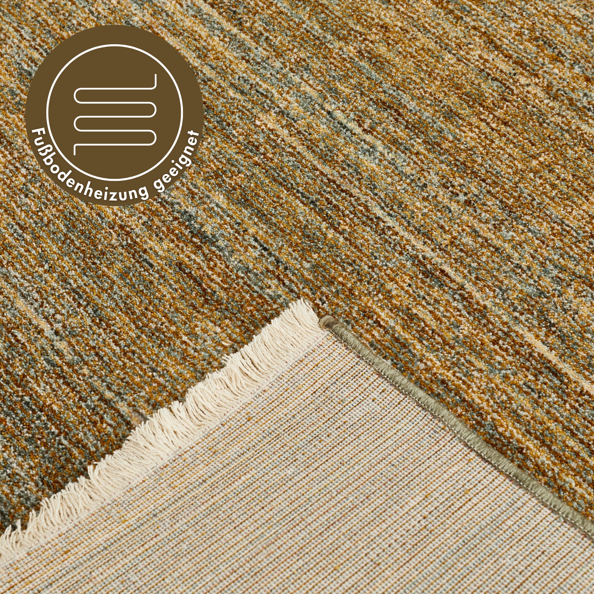 LUXOR living Teppich »Rocco«, rechteckig, 11 mm Höhe, Vintage-Look, verschiedene Designs, mit Fransen, Wohnzimmer