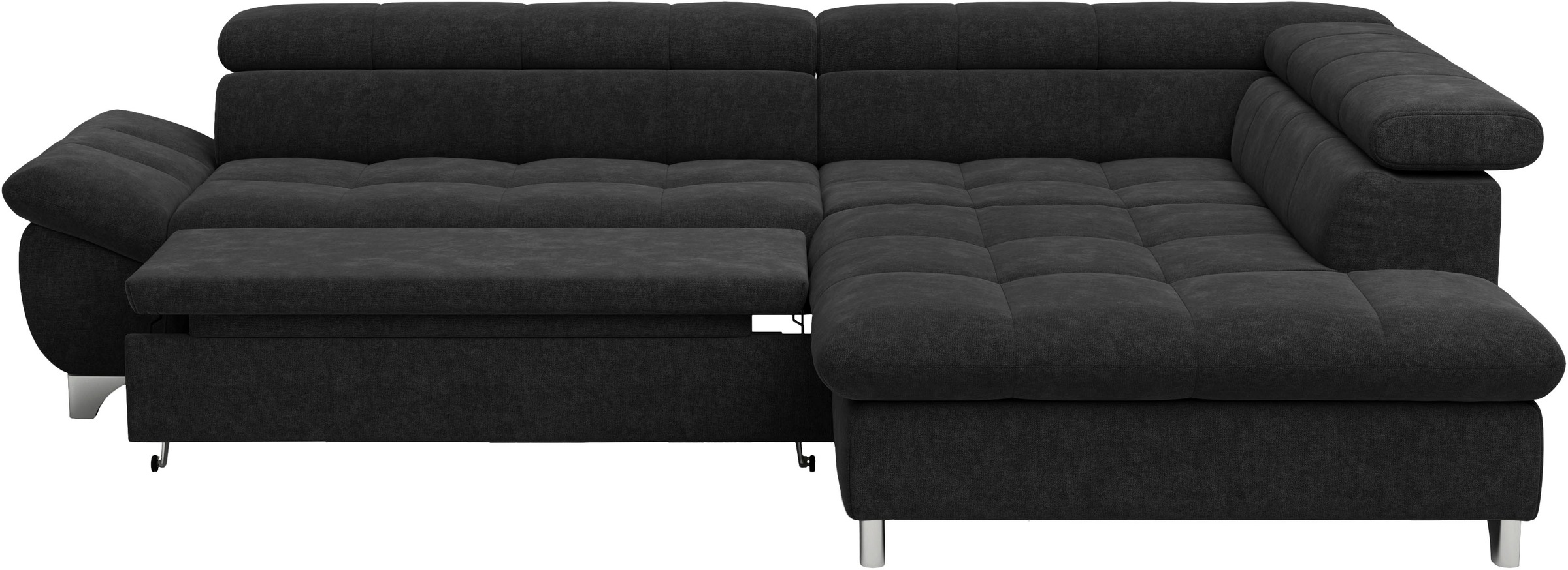 COTTA Ecksofa »Gemini L-Form«, mit Kopfteilverstellung, wahlweise mit Bettfunktion