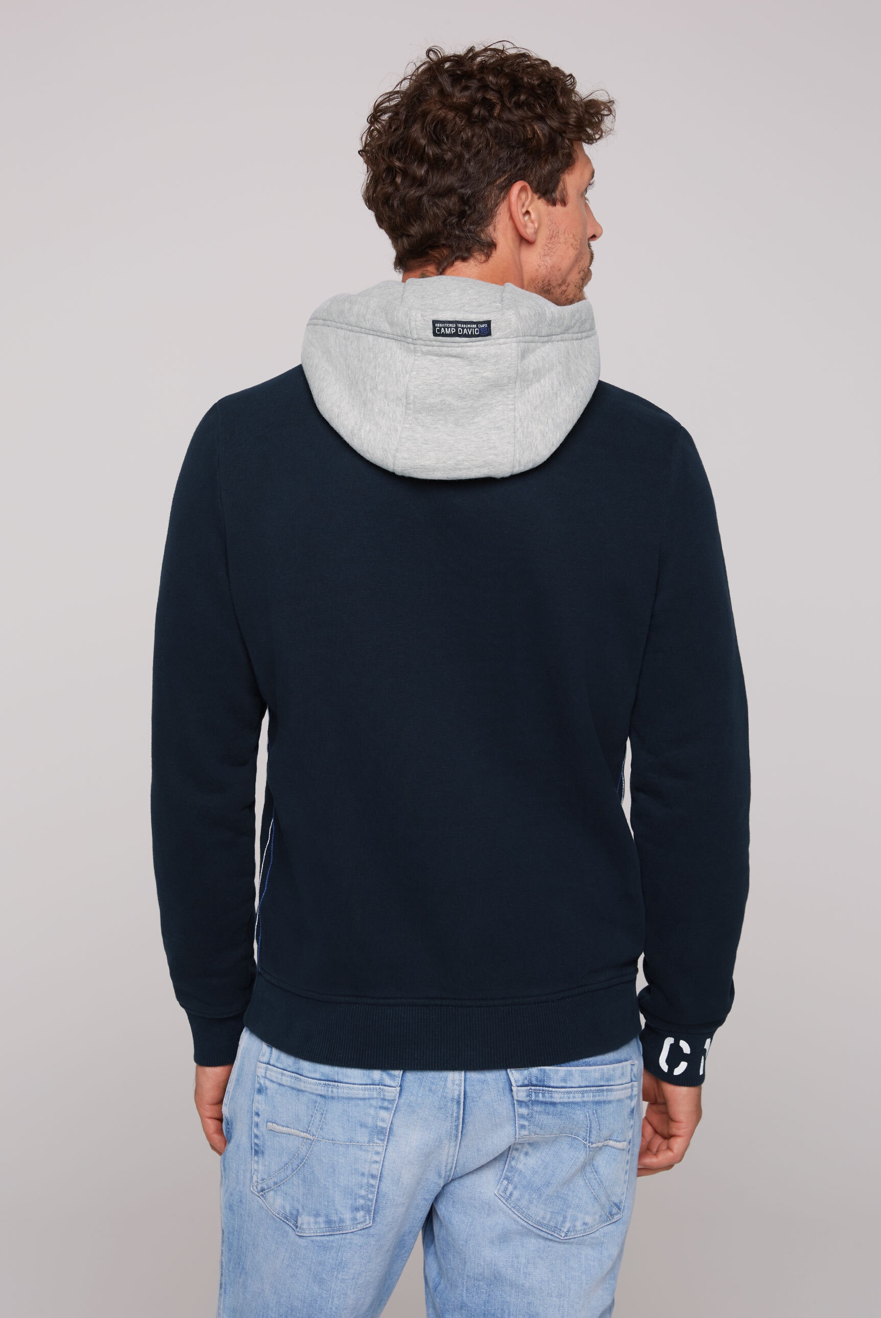 CAMP DAVID Kapuzensweatshirt, mit Baumwolle