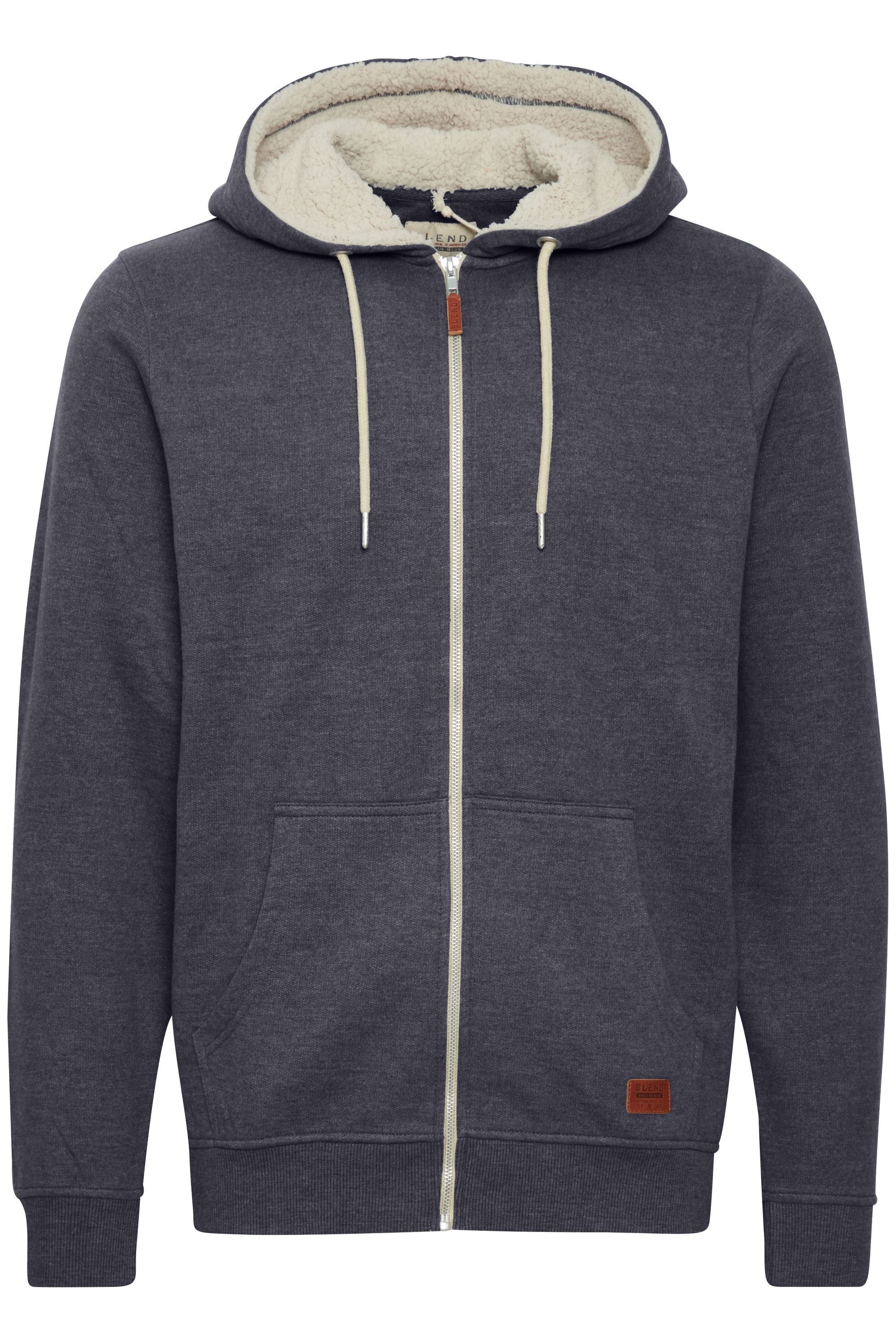 Thumbnail - Blend Kapuzenpullover "BHHulker" Sweatshirtjacke mit Teddyeinsatz in der Kapuze