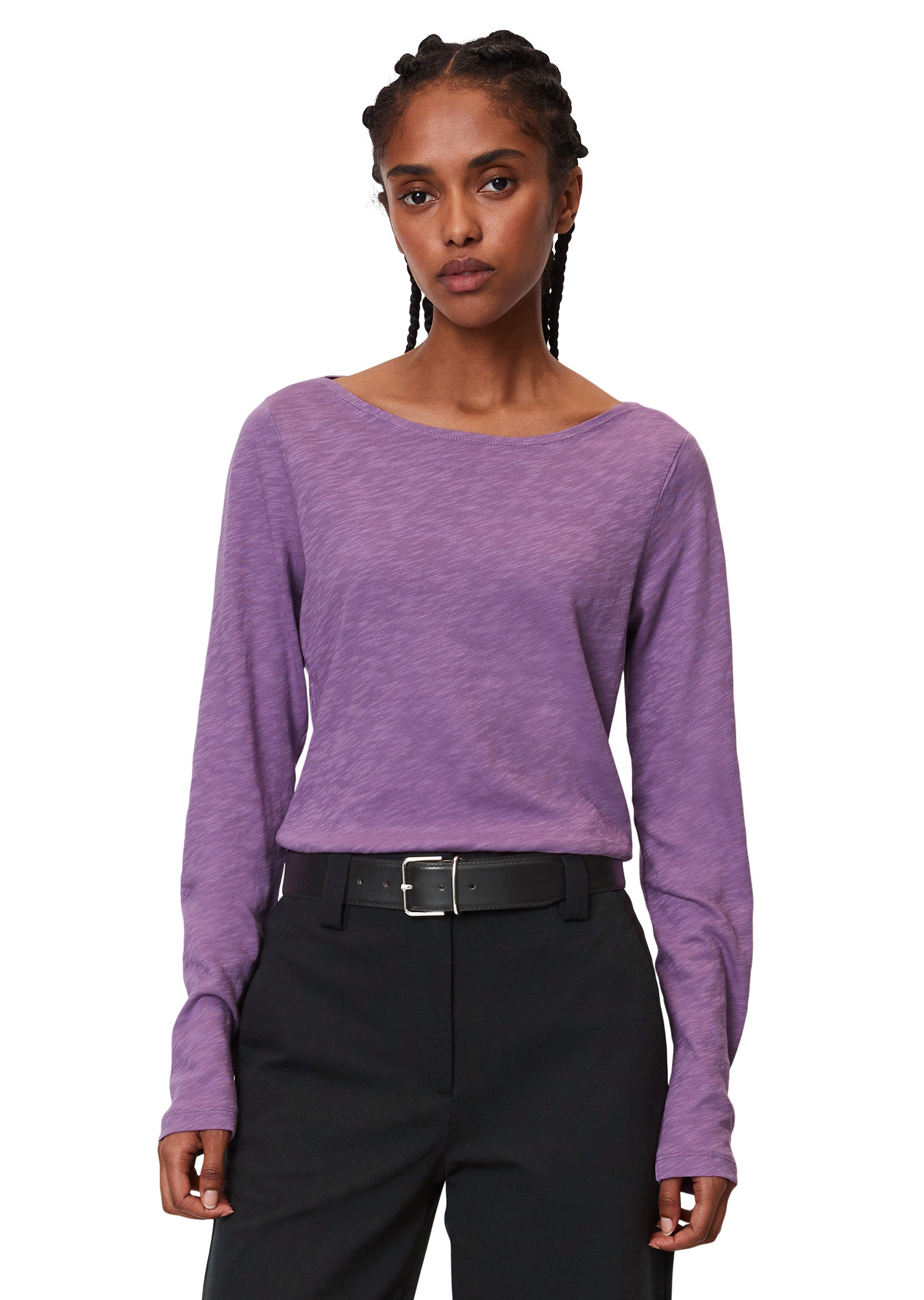 Marc O'Polo Langarmshirt »aus Organic Cotton Slub Jersey«