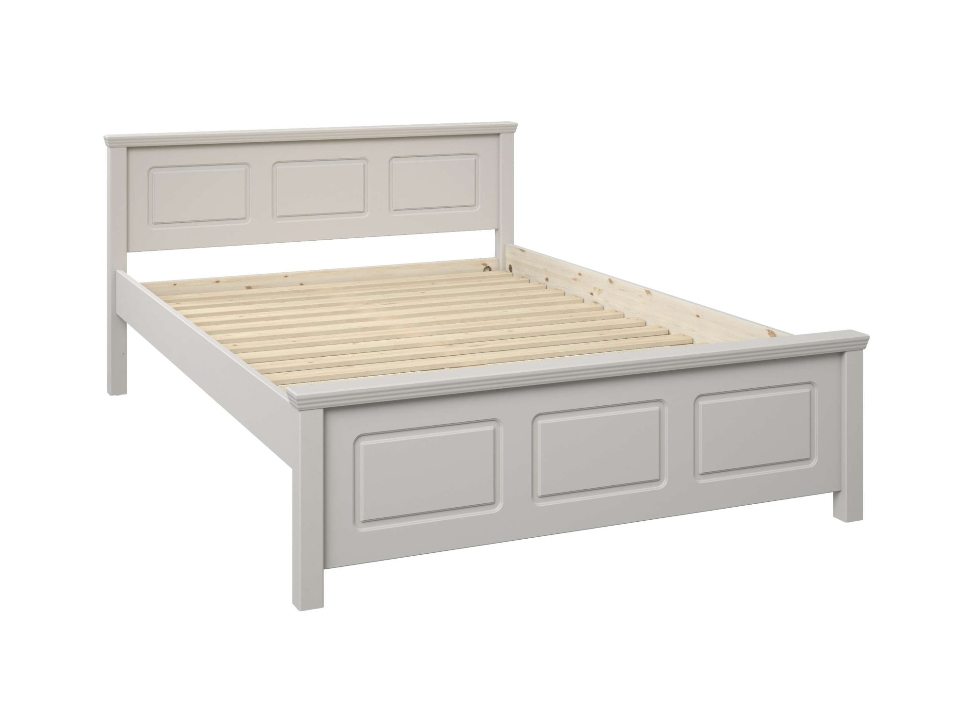 OTTO home Massivholzbett »ERIKK' , Made in Europe, optional mit Schublade, Massivholz Kiefer« FSC® zertifiziert,  in mehreren Größen, Landhausstil mit Kassettenoptik