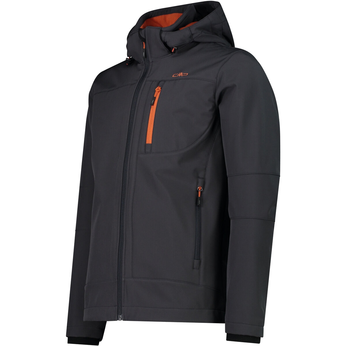CMP Softshelljacke, (1 St.), mit Kapuze, Wasserabweisend & Winddicht & Atmungsaktiv