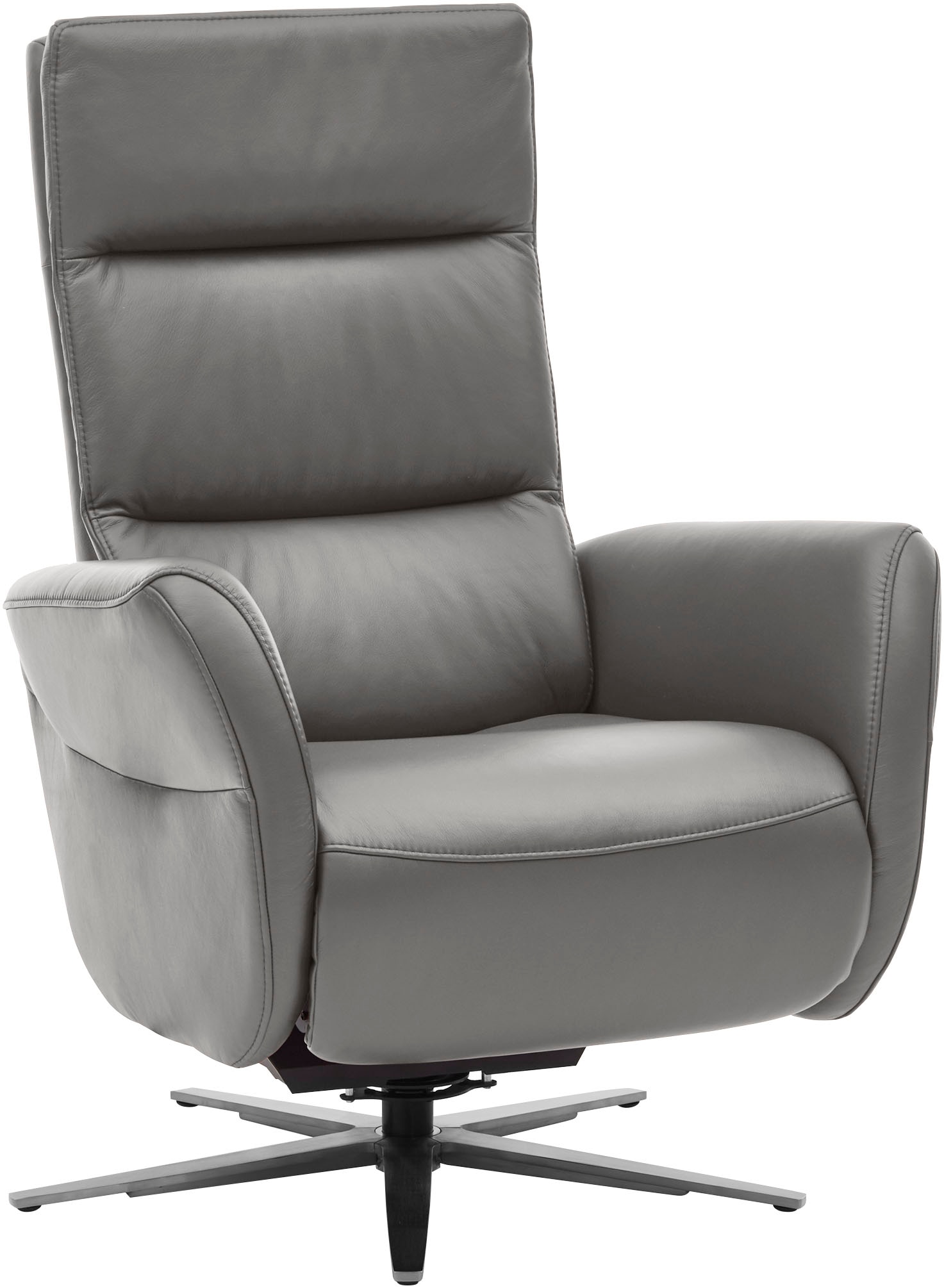 Die PlanBar Relaxsessel "PN-RS20038 mit Metallsternfuß inkl. Relaxfunktion und Kopfverstellung" 1 Stk. tlg. 360 drehbar, mit Gasdruckverstellung