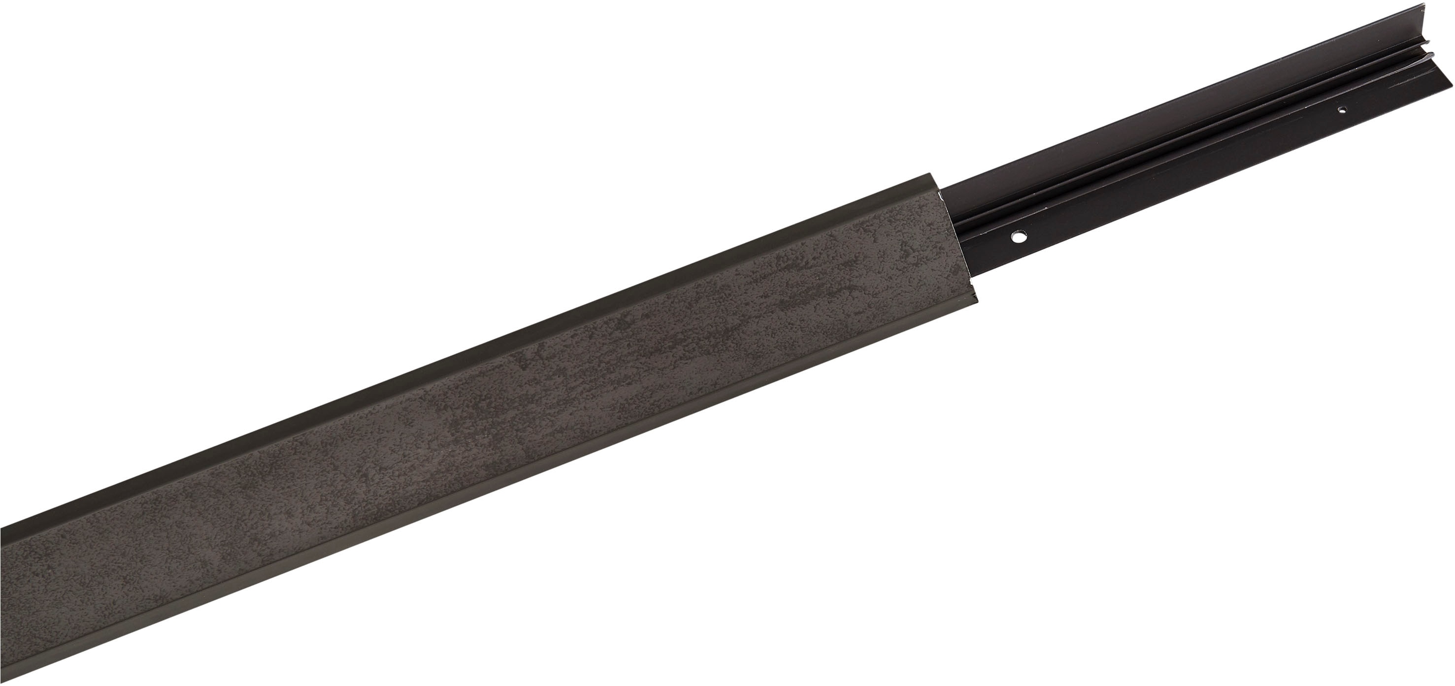 nobilia Abschlussleiste "WAP" zum Anschrauben, individuell kürzbar, Maße (B/T/H): 200/2,5/2,5 cm