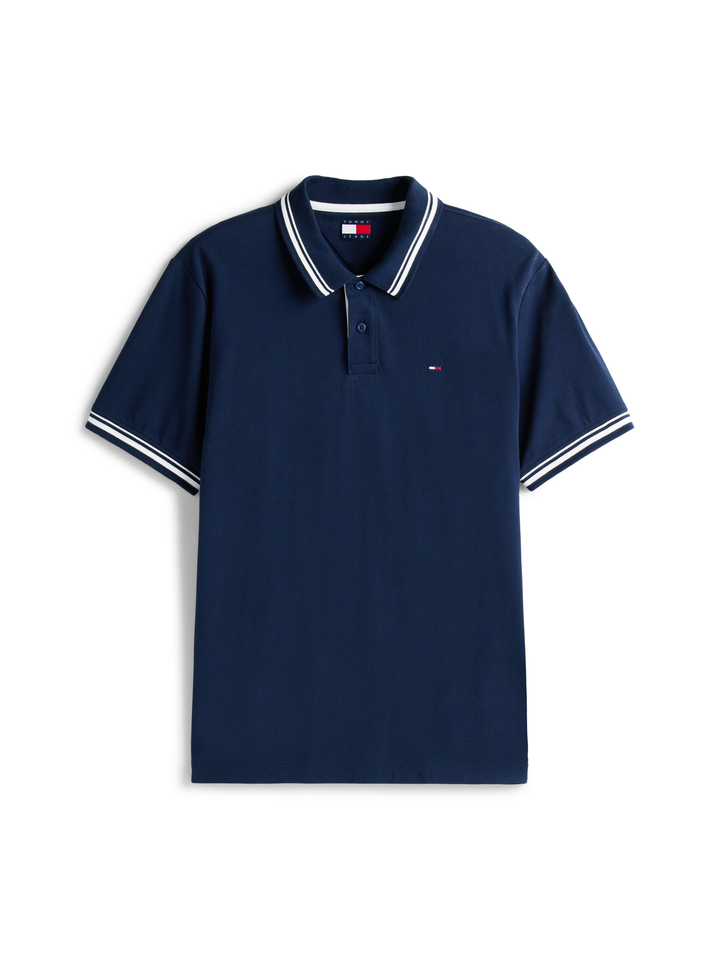 Tommy Jeans Poloshirt »TJM REG TIPPED POLO EXT«, Mit Rundhalsausschnitt
