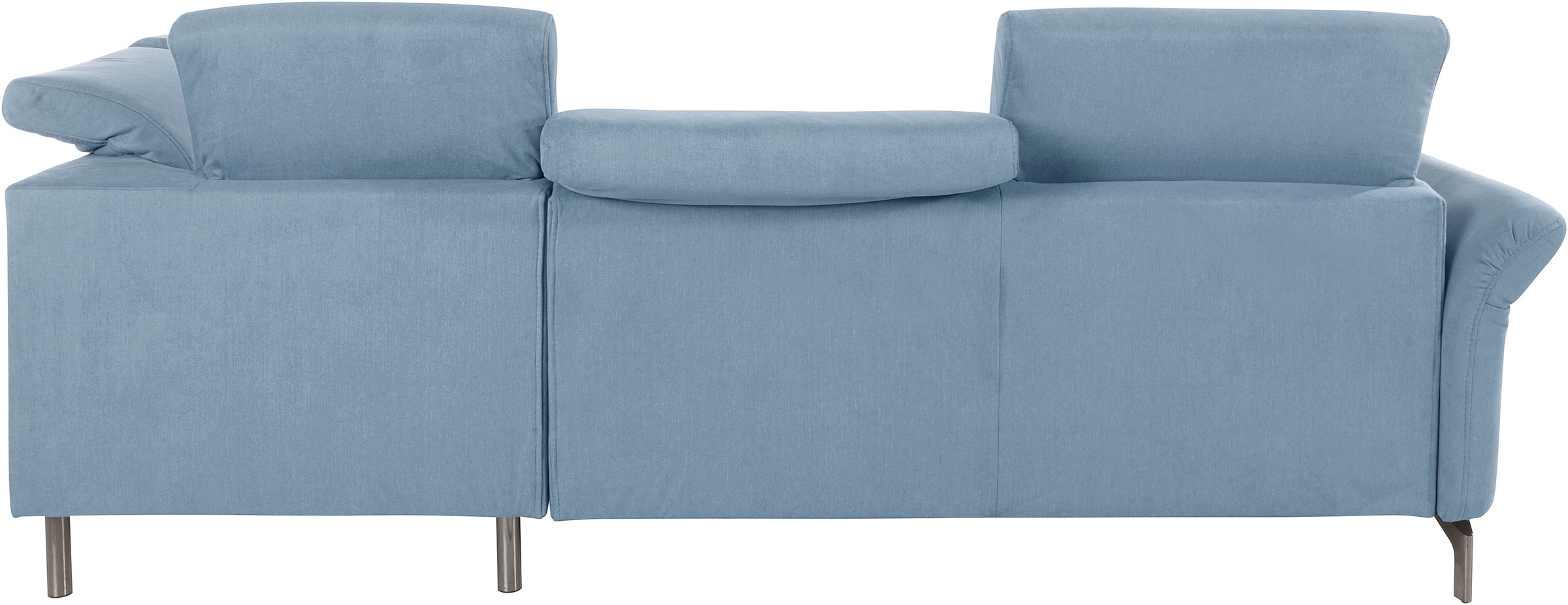 INOSIGN Ecksofa »Fresh L-Form«, Federkern, wahlweise Kopfteilverstellung und motorischer Vorziehsitz