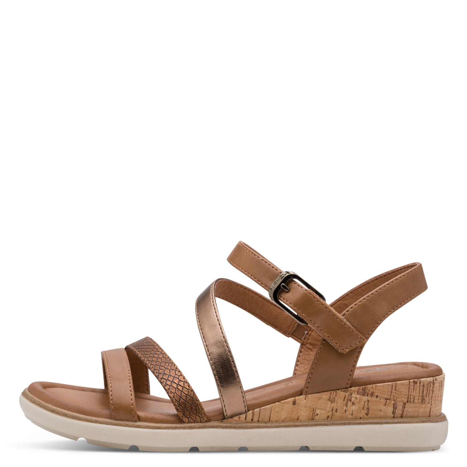 Tamaris Keilsandalette  Sommerschuh, Riemchensandale in veganer Verarbeitung