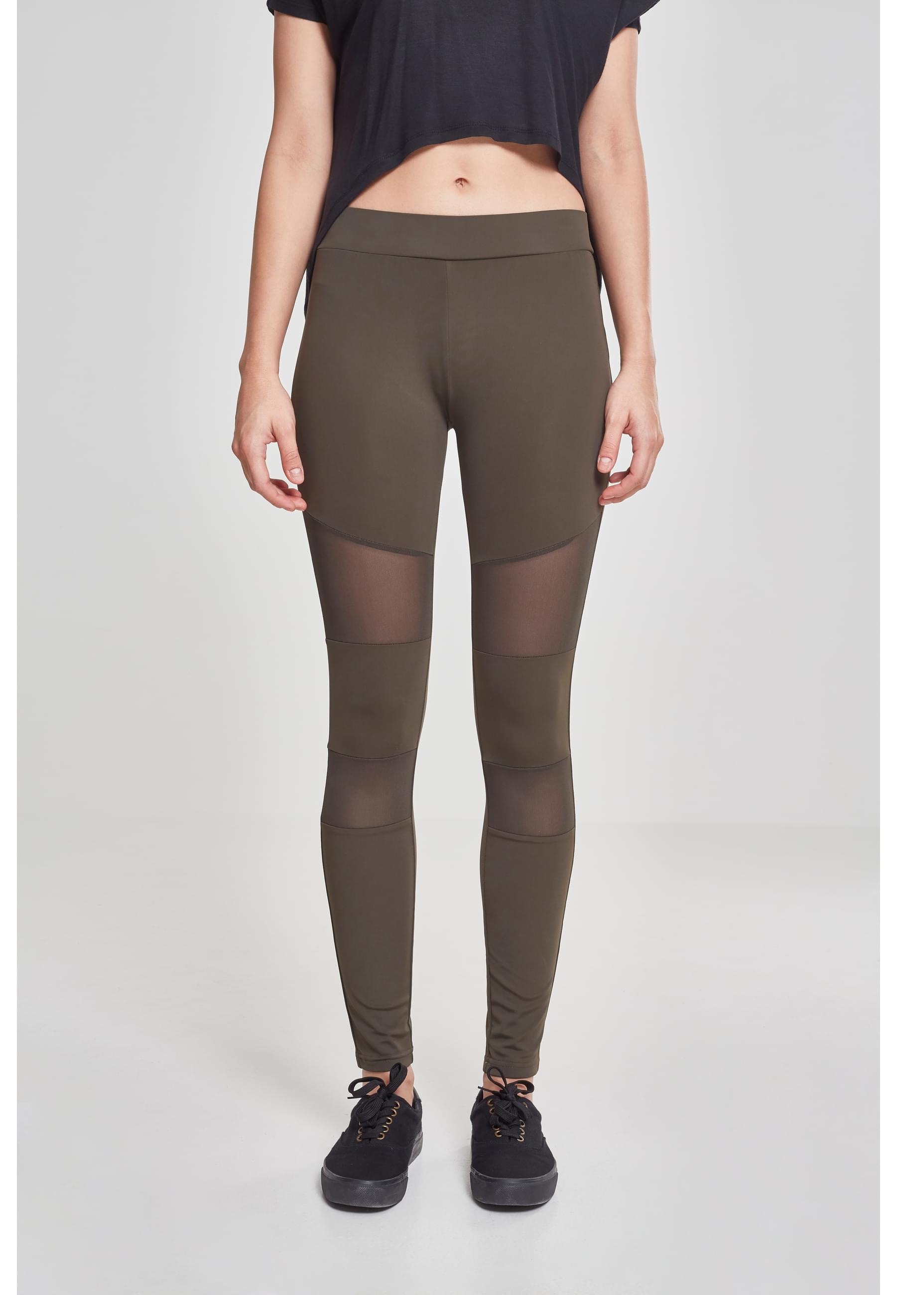 URBAN CLASSICS Leggings »Urban Classics Damen Ladies Tech Mesh Leggings«, (1 tlg.)