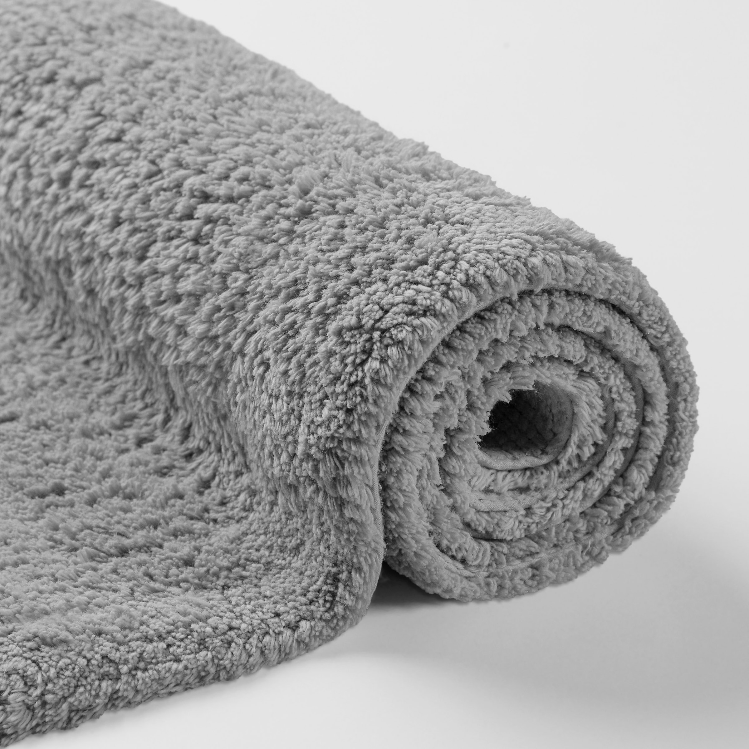 OTTO home Badematte »Selenne« Höhe 20 mm rutschhemmend beschichtet fußbodenheizungsgeeignet Badteppich, getuftet, modern, Uni, antirutsch, flauschig, Baumwolle