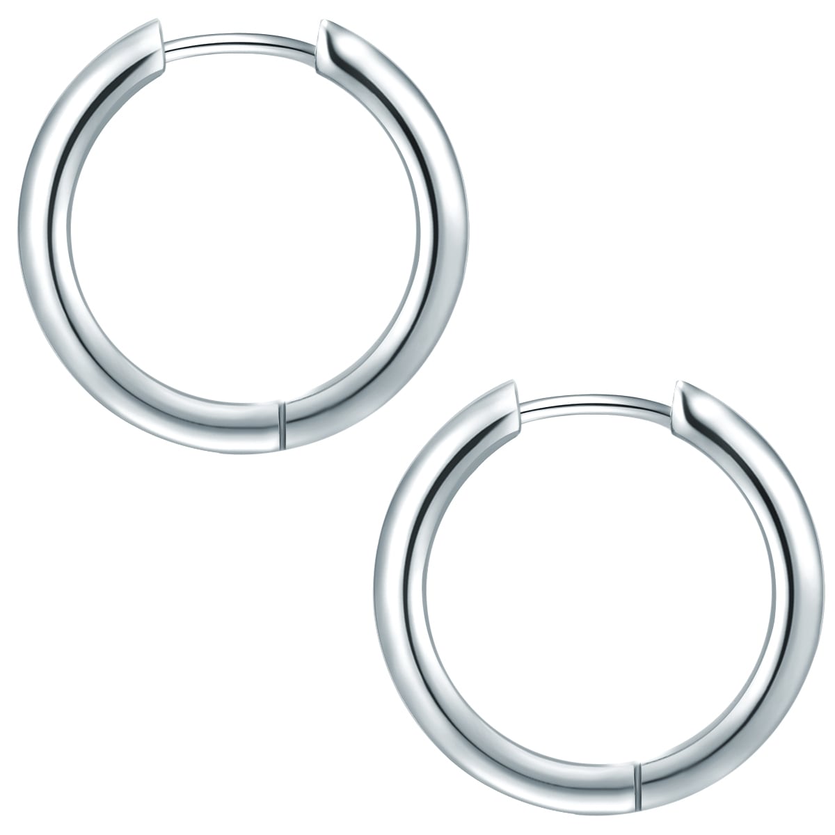 Eastside Paar Creolen »Set: ES471« aus Edelstahl