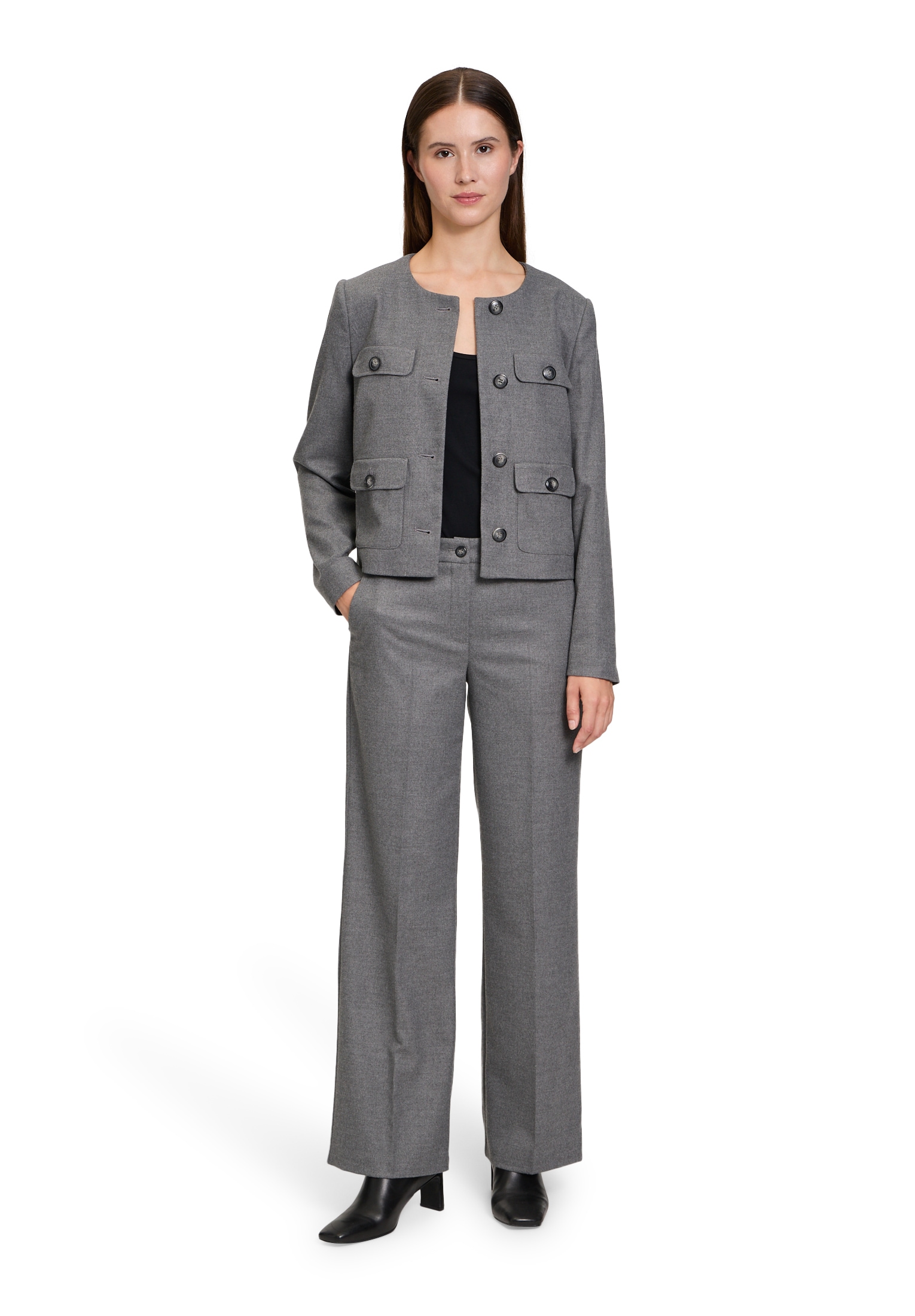 Betty Barclay Bügelfaltenhose »Betty Barclay Businesshose mit Bügelfalte«, Form