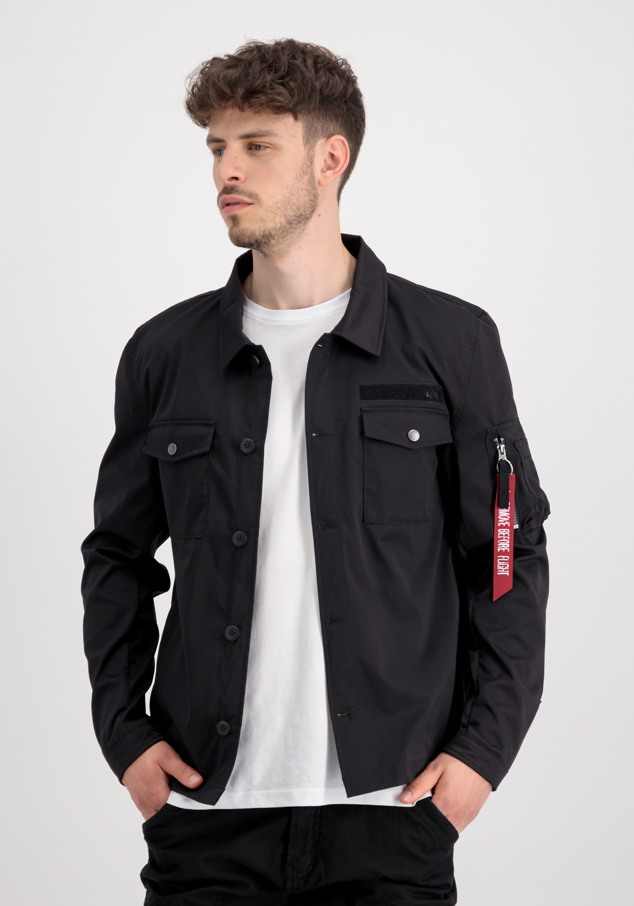 Alpha Industries Hemdjacke "Alpha Industries Men - Overshirts Alpha Overshirt"