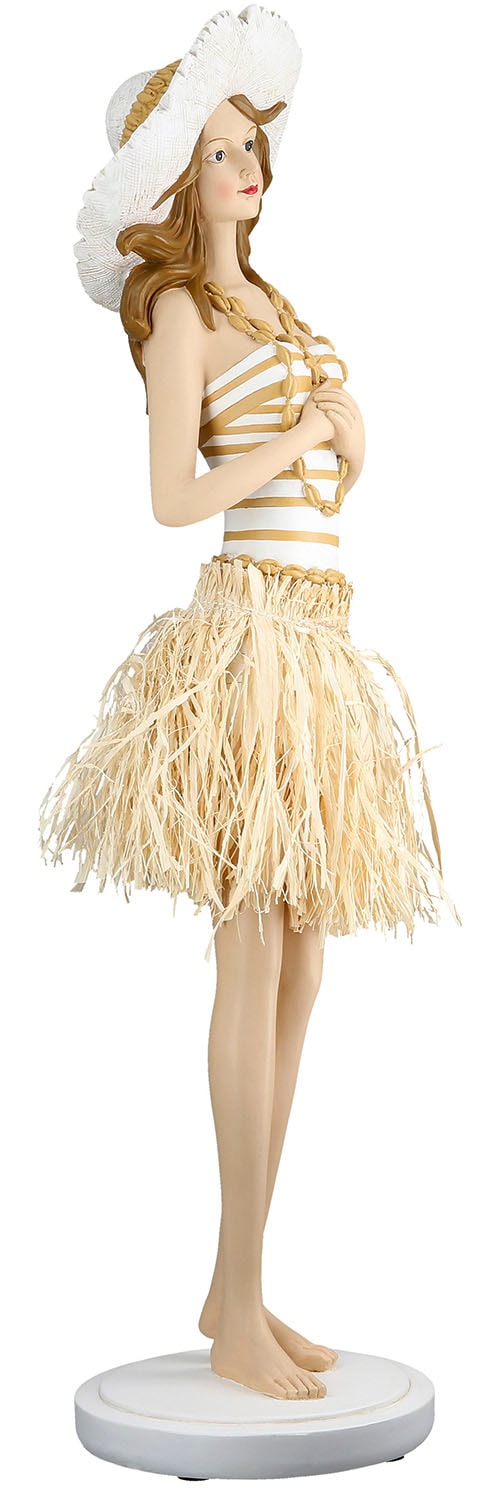 GILDE Dekofigur »Figur Frau Suzanne creme; weiß«