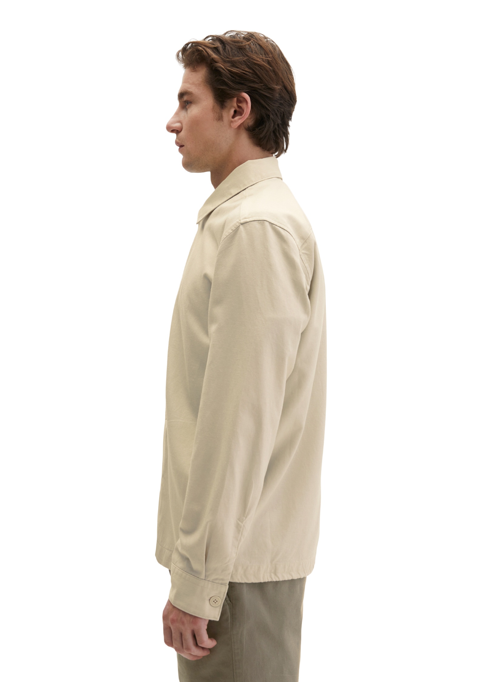 Marc O'Polo Kurzjacke »aus TENCEL™ Lyocell -Leinen-Mix« ohne Kapuze