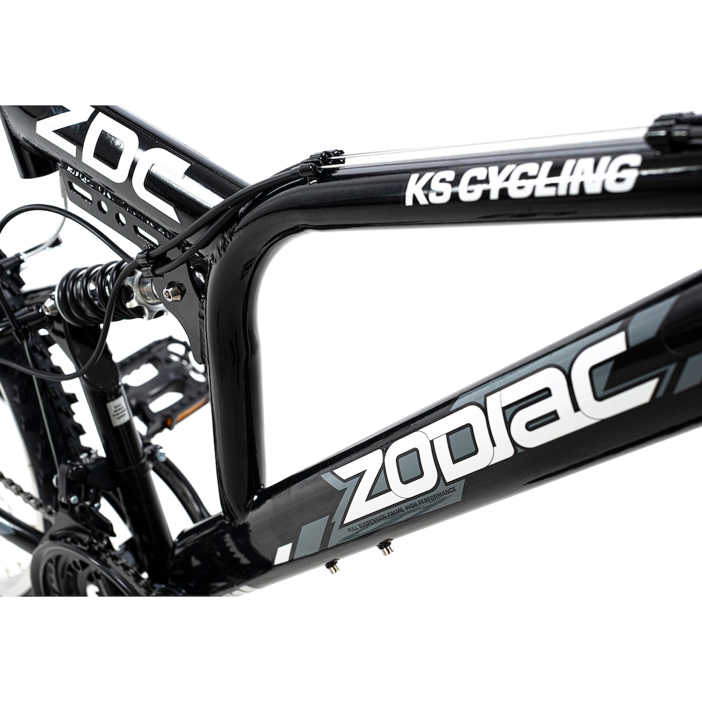 KS Cycling Mountainbike »Zodiac«, 21 Gang, Shimano, Tourney Schaltwerk, Kettenschaltung