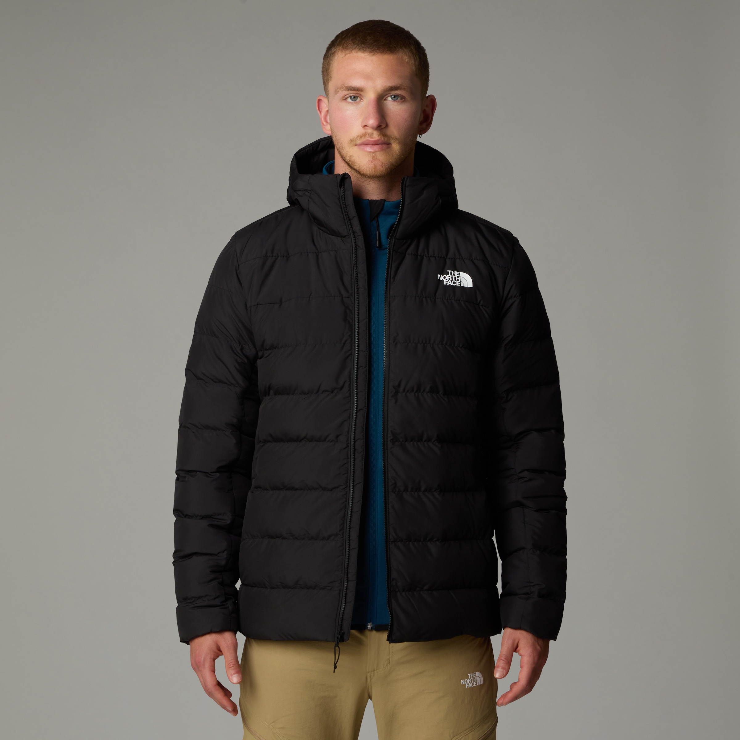 The North Face Daunenjacke "ACONCAGUA 3 HOODIE" mit Kapuze mit Kapuze, wasserabweisend