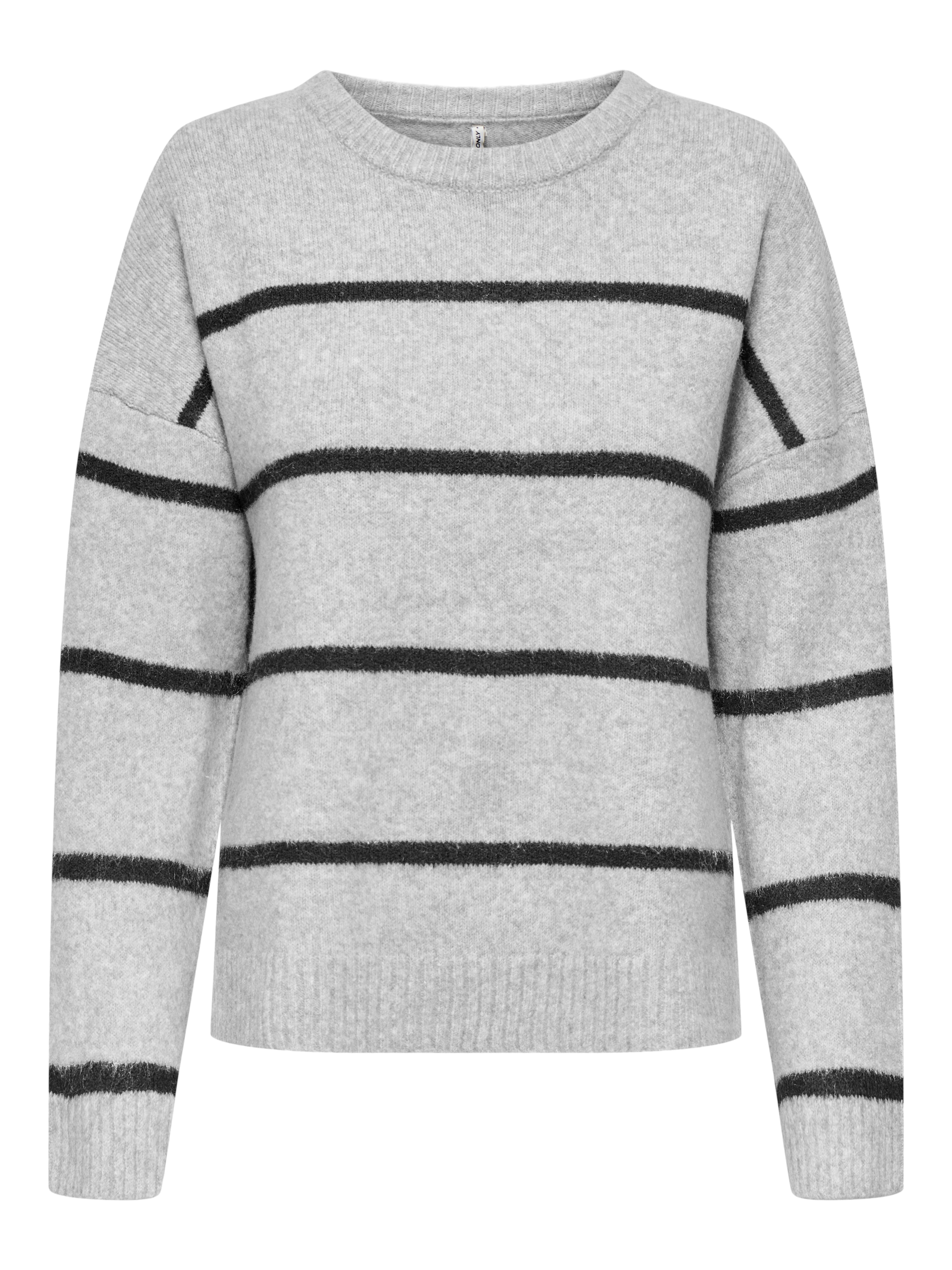 ONLY Strickpullover "ONLOXFORD LIFE LS STRIPE O-NECK KNT" günstig online kaufen